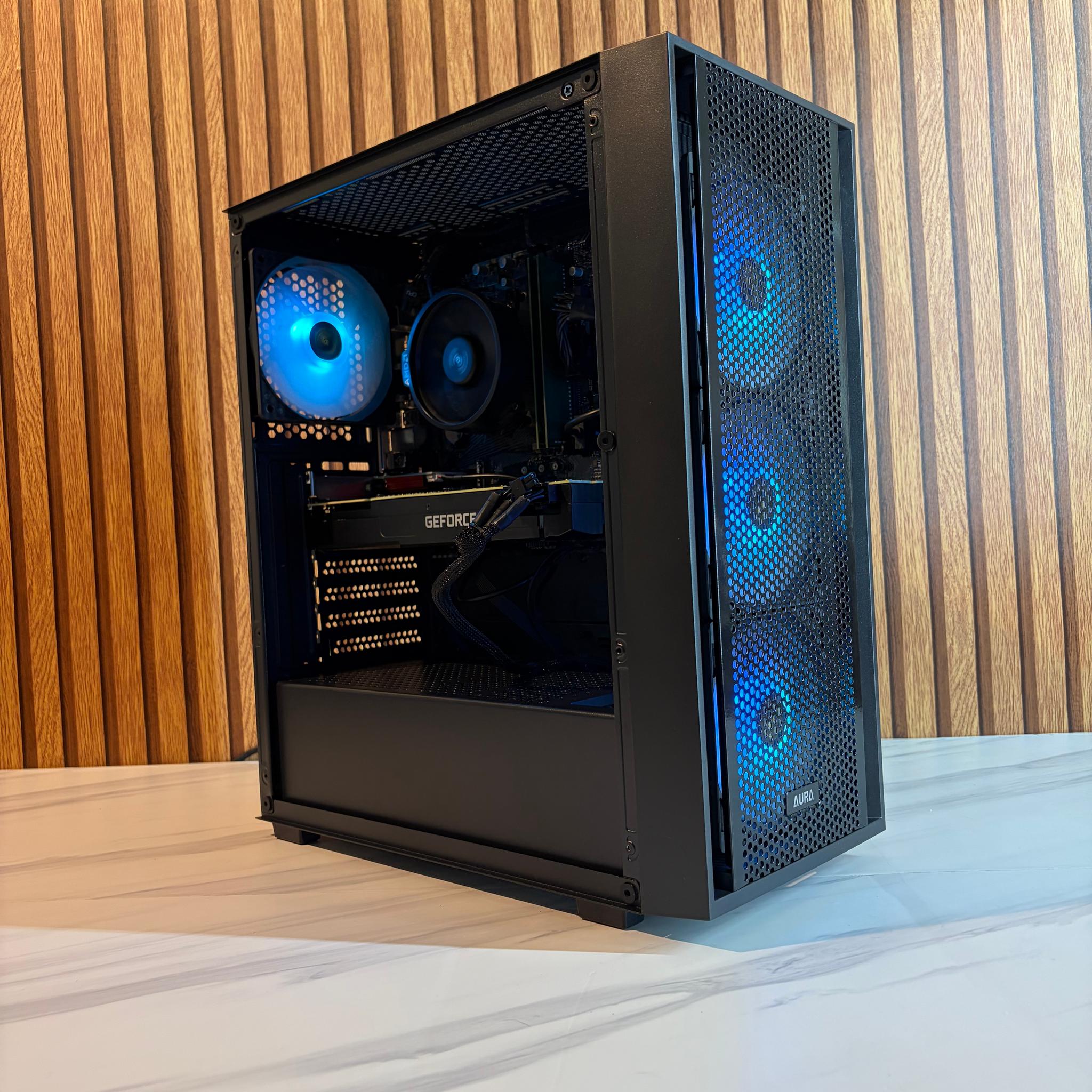 RTX 2070  | Ryzen 5 5500 | 16 GB ddr4 ram | 500GB SSD | 450W