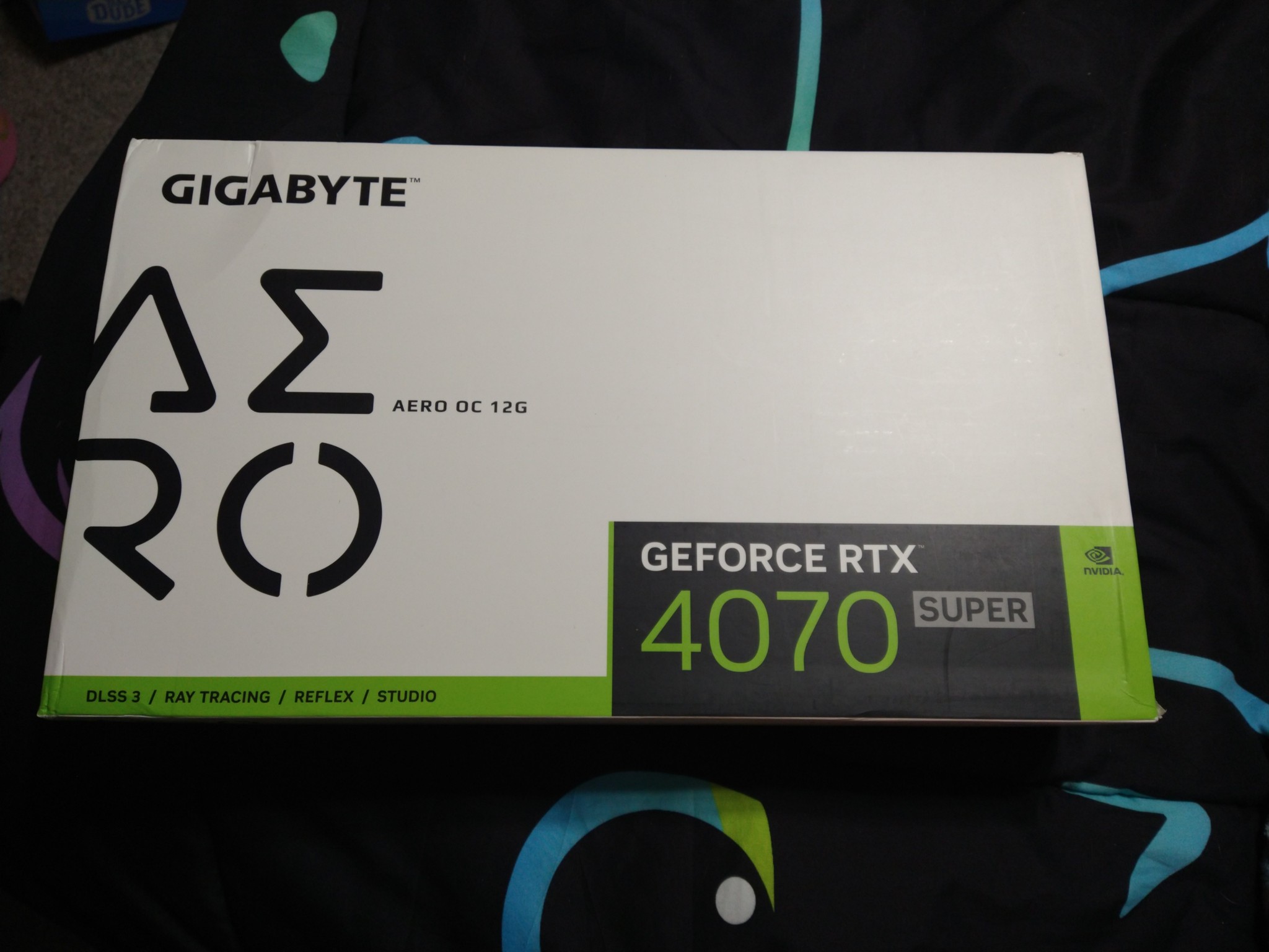 GIGABYTE GeForce RTX 4070 Super AERO OC 12G Graphics Card