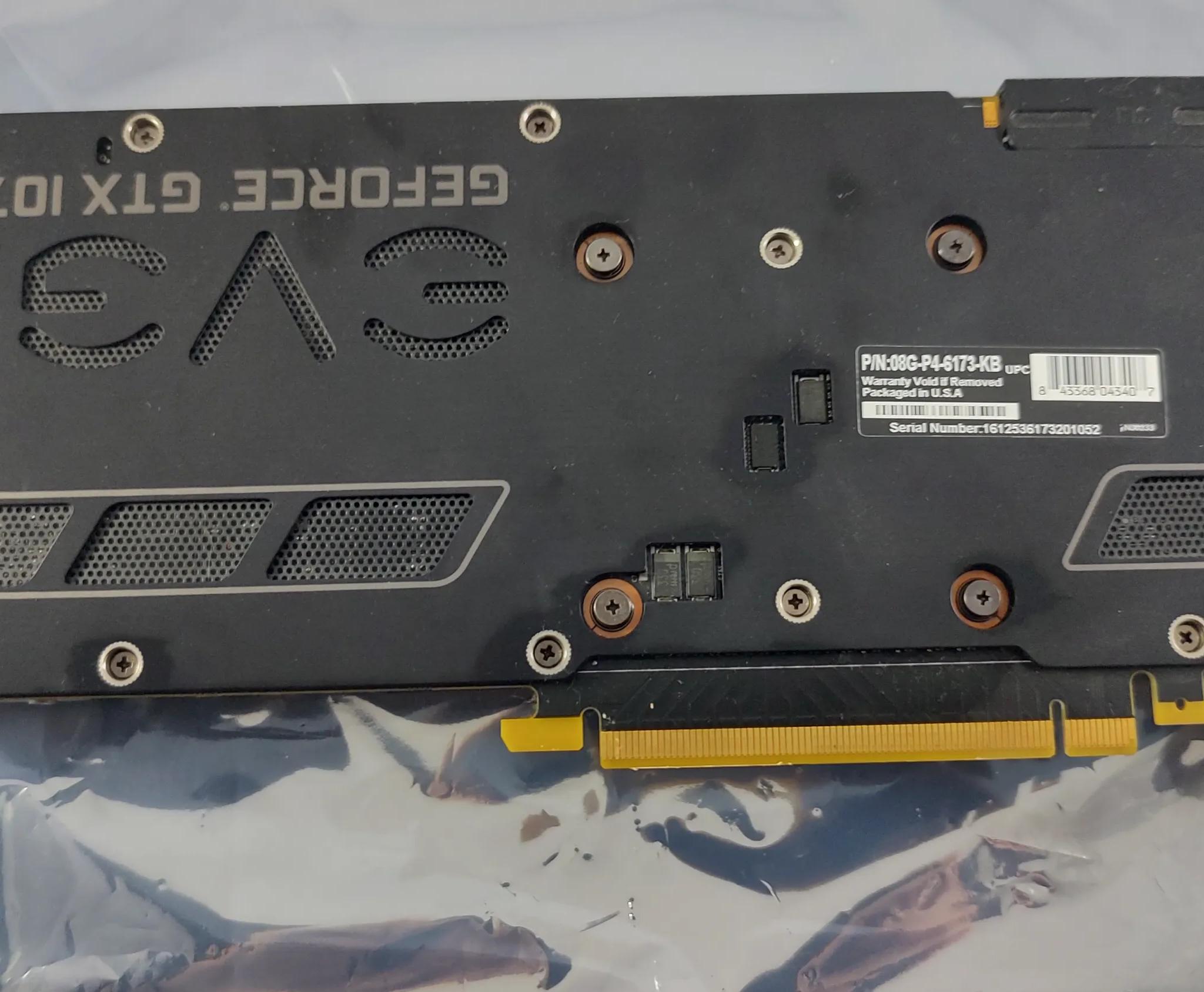 EVGA GTX 1070 SC 8GB GDDR5