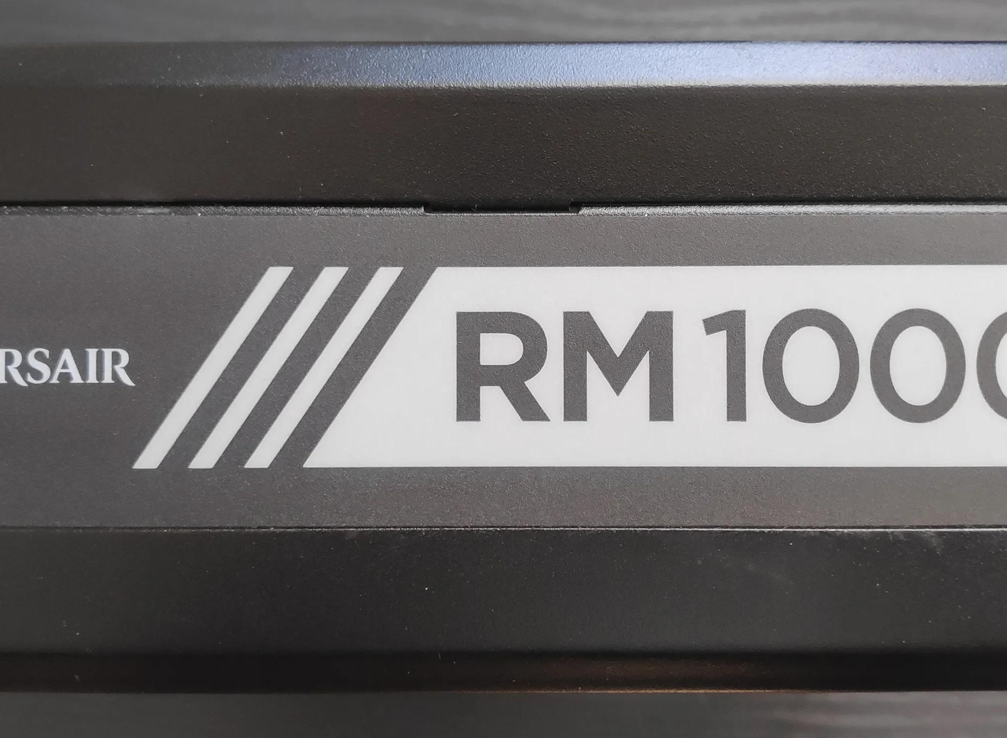 CORSAIR RMx Series, RM1000x, 1000 Watt 80 PLUS Gold Certified Fully Modular Power Supply