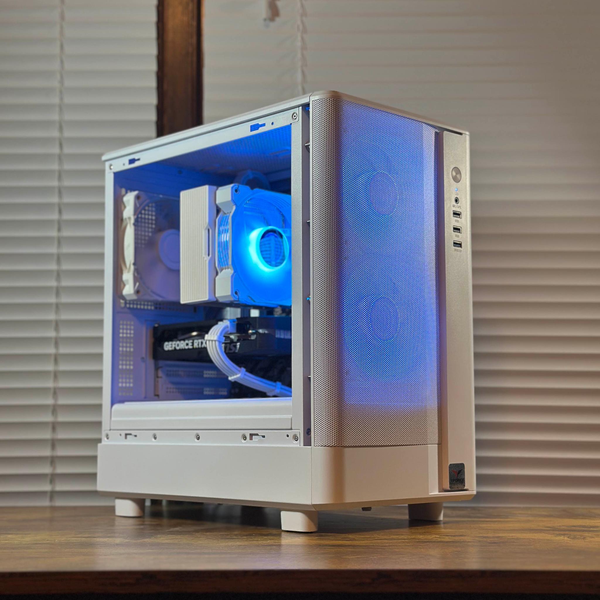 RTX 5060 8GB | AMD Ryzen 5 8400F | 16GB DDR5 | 1TB SSD | Win11 | WIFI | 1080P/1440P Gaming PC
