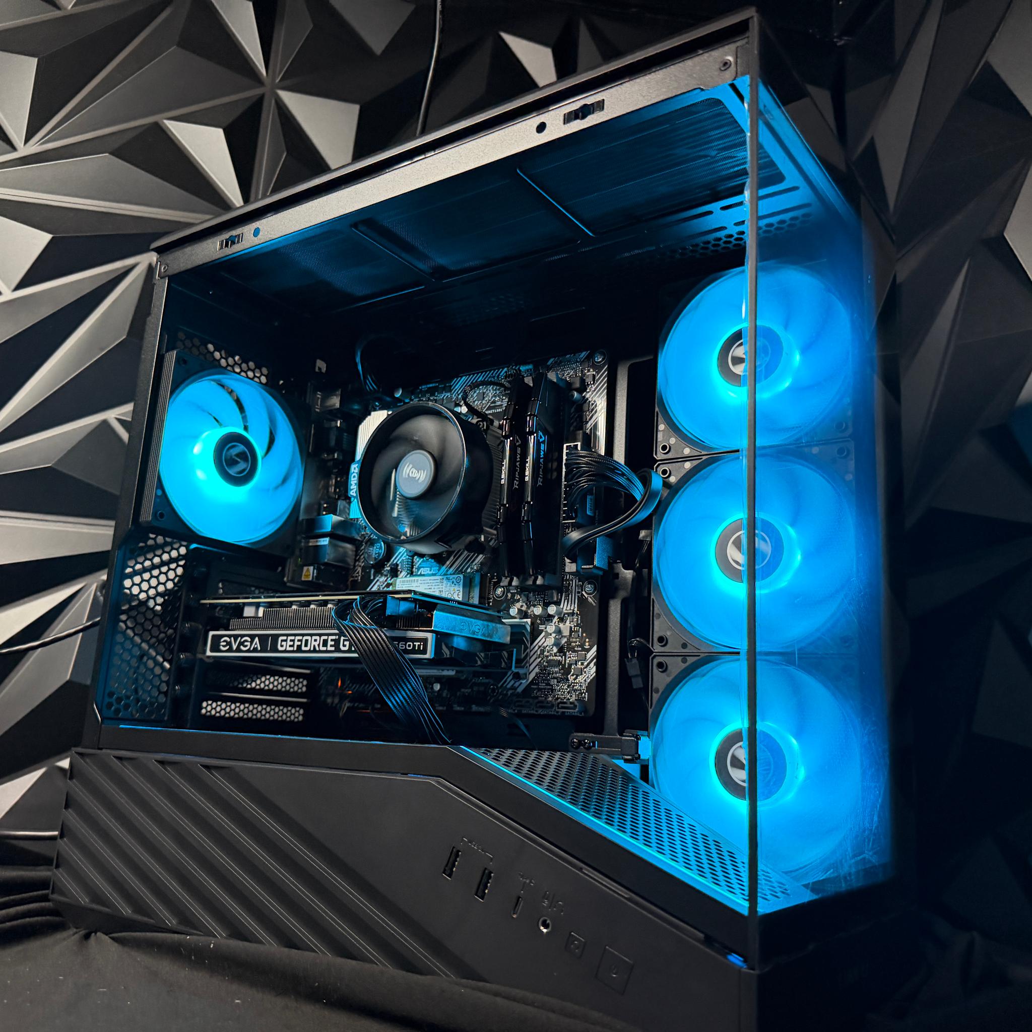 💸😈 THE BUDGET BADDIE 😈💸 GeForce GTX 1660 Ti Custom Gaming PC - Ryzen 5 5500