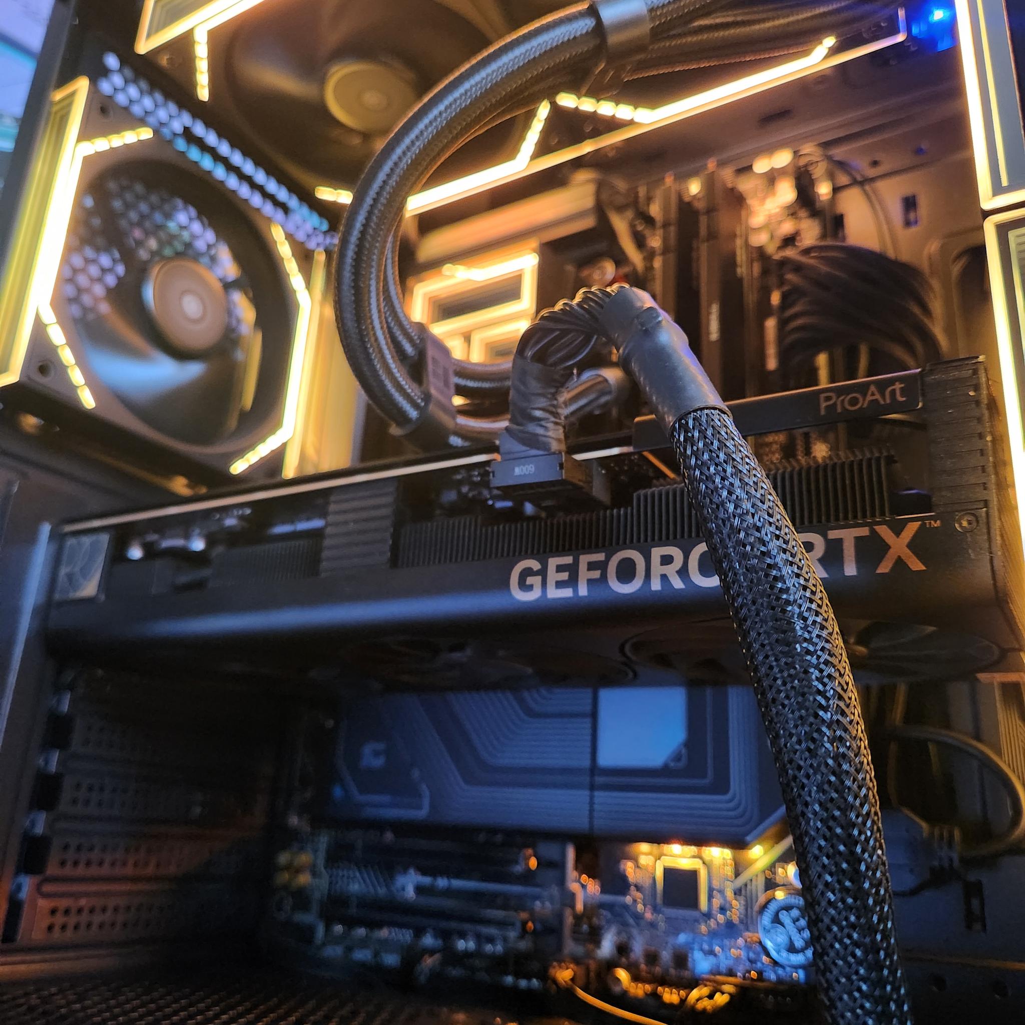 ✨AURUM✨ RTX 4070 TI SUPER 16GB | RYZEN 7 7800X3D | 32GB DDR5 6000MTs | 2 TB NVME | 1100W | WIFI & BT