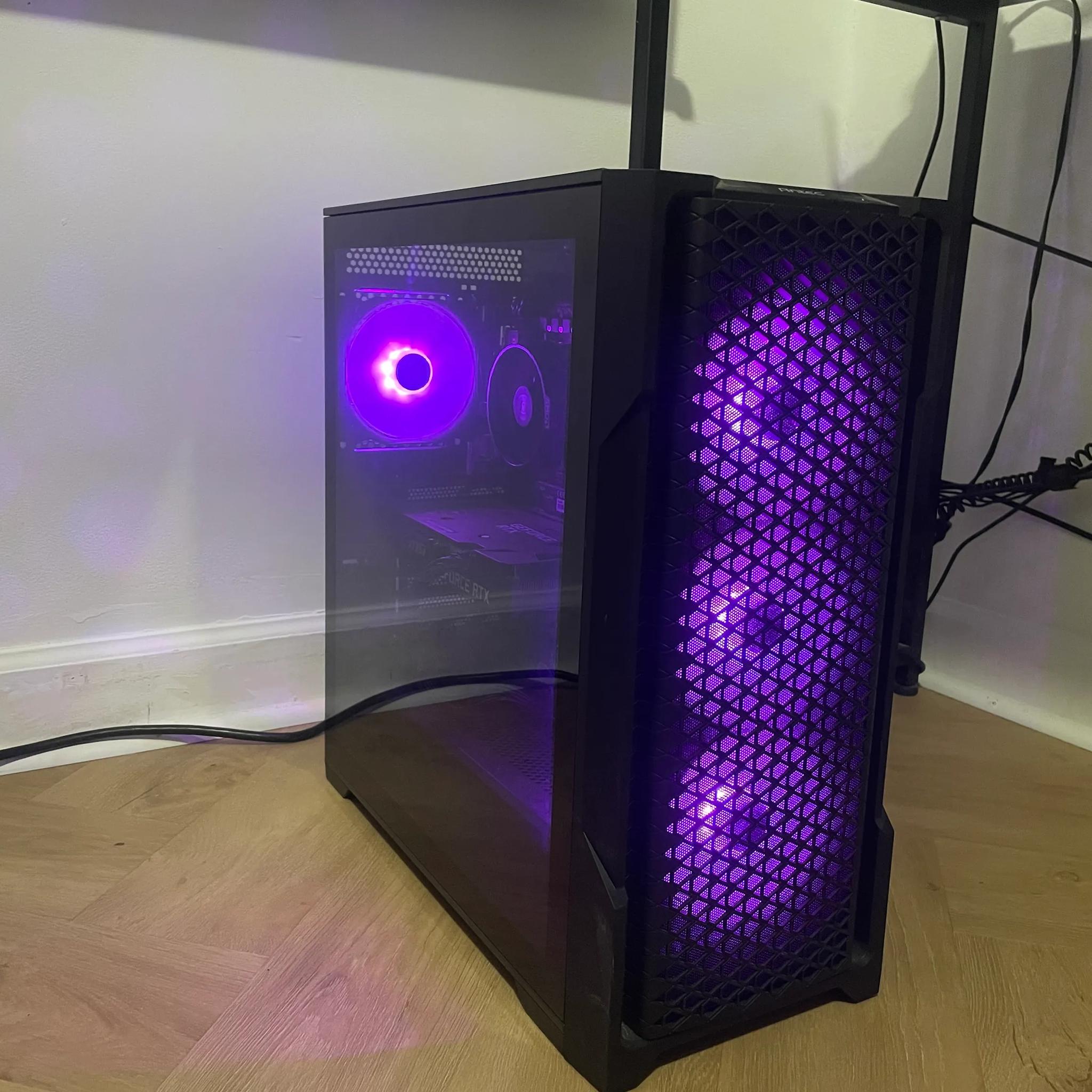 Ryzen 5600x, Nvidia 3060 Ti, 32 gb ram . Gaming beast PC (multiple RGB colors)