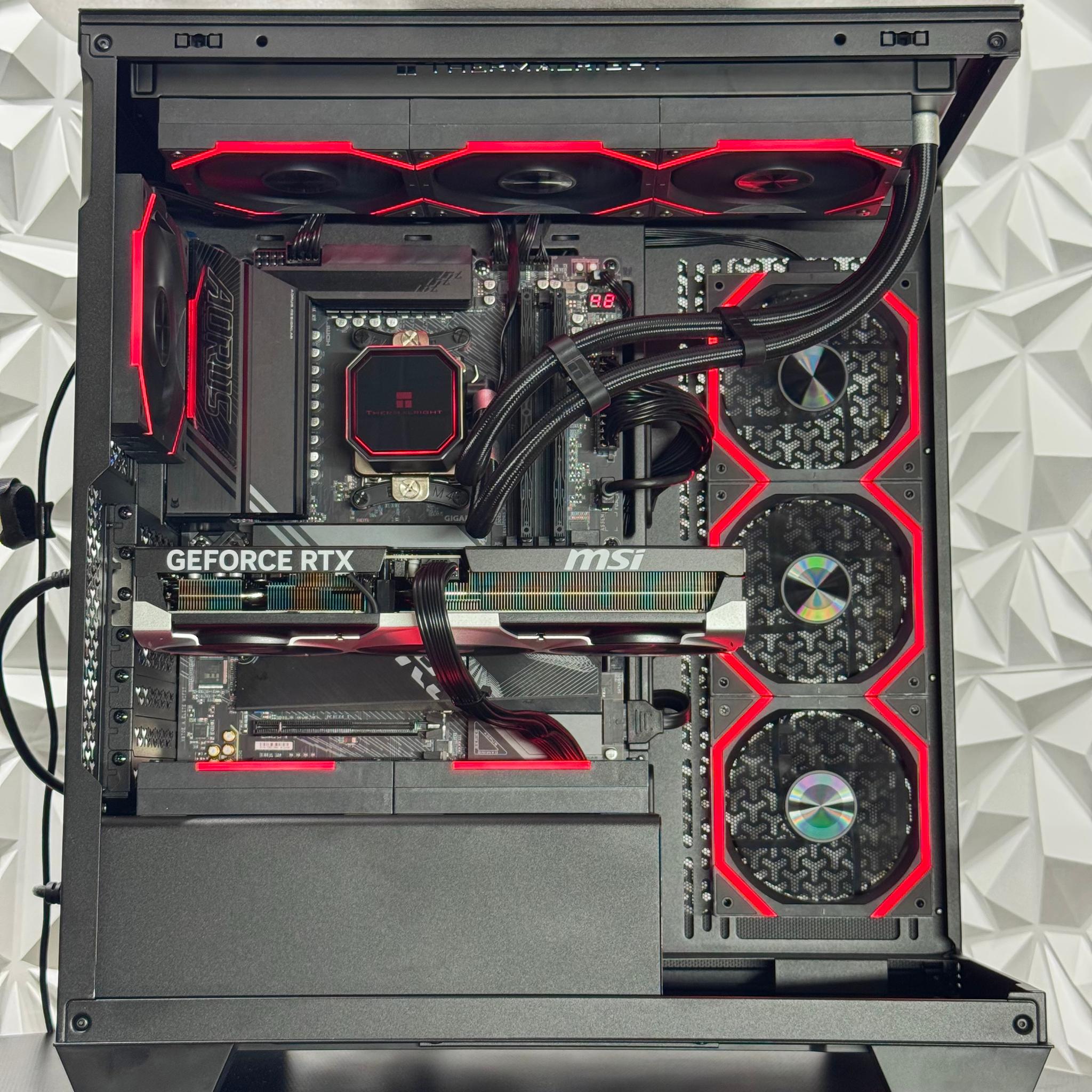 Ryzen 7 9850X3D / RTX 5070 Ti / 32GB 6400MTs DDR5 / 2TB Nvme ssd / 850w psu / X870E Motherboard