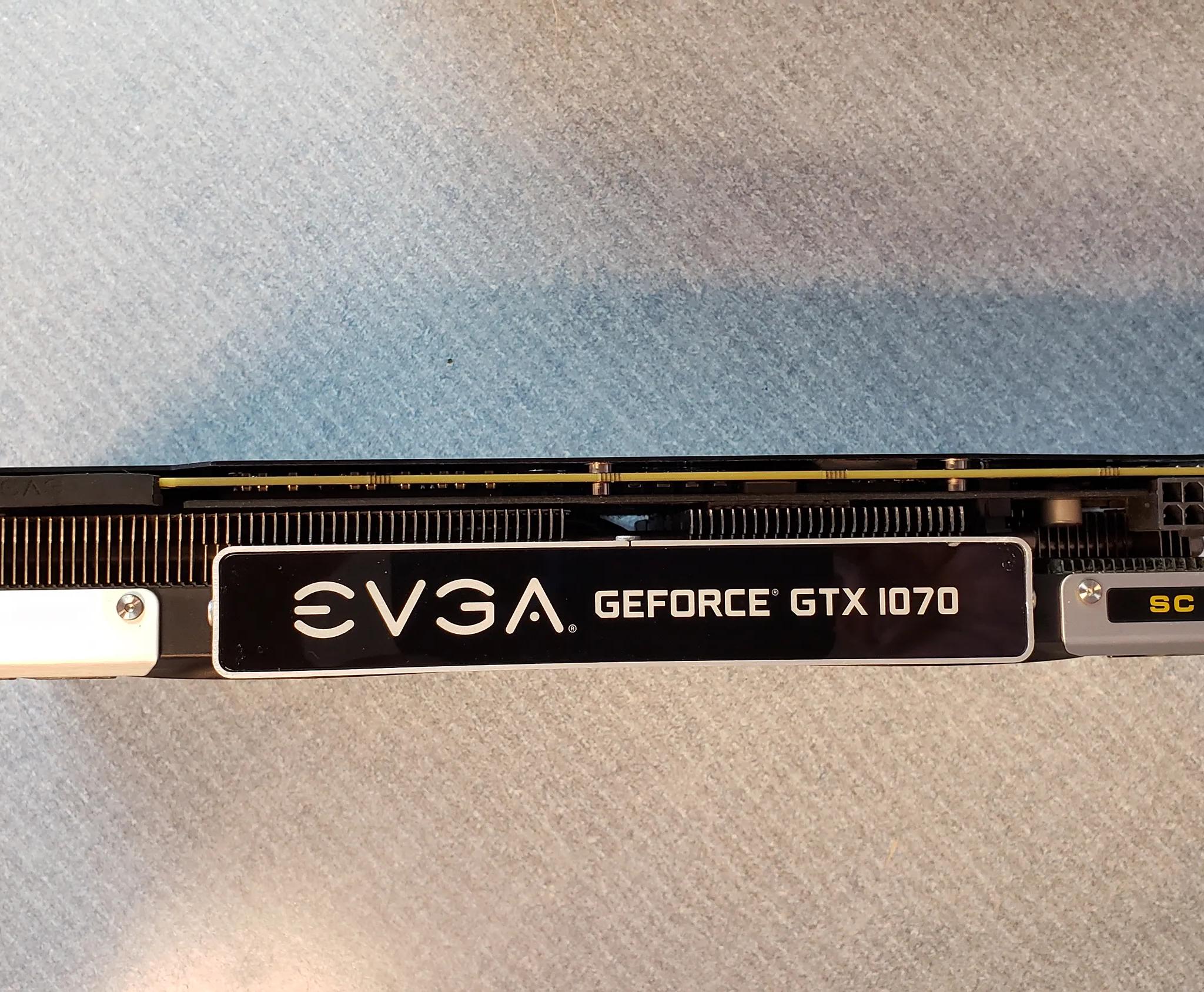 Evga GTX 1070 SC