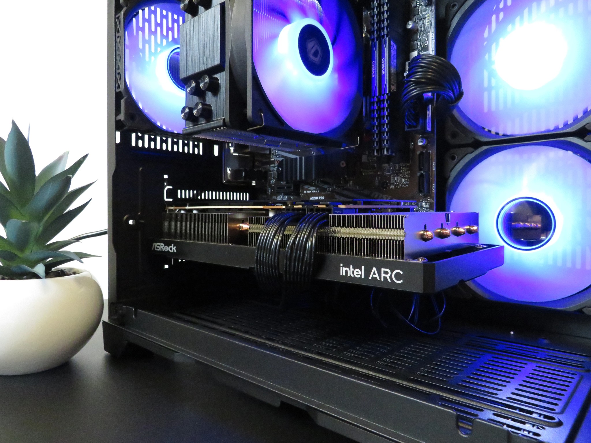 Price to performace MASTER! Intel Arc A750 + Ryzen 5 2600X + 16 GB DDR4 + 1 TB NVME SSD