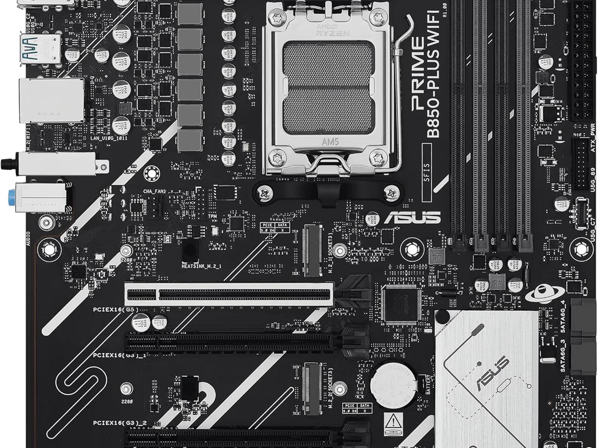 ASUS PRIME B850-PLUS WIFI AMD B850 AM5 DDR5 ATX Desktop Motherboard