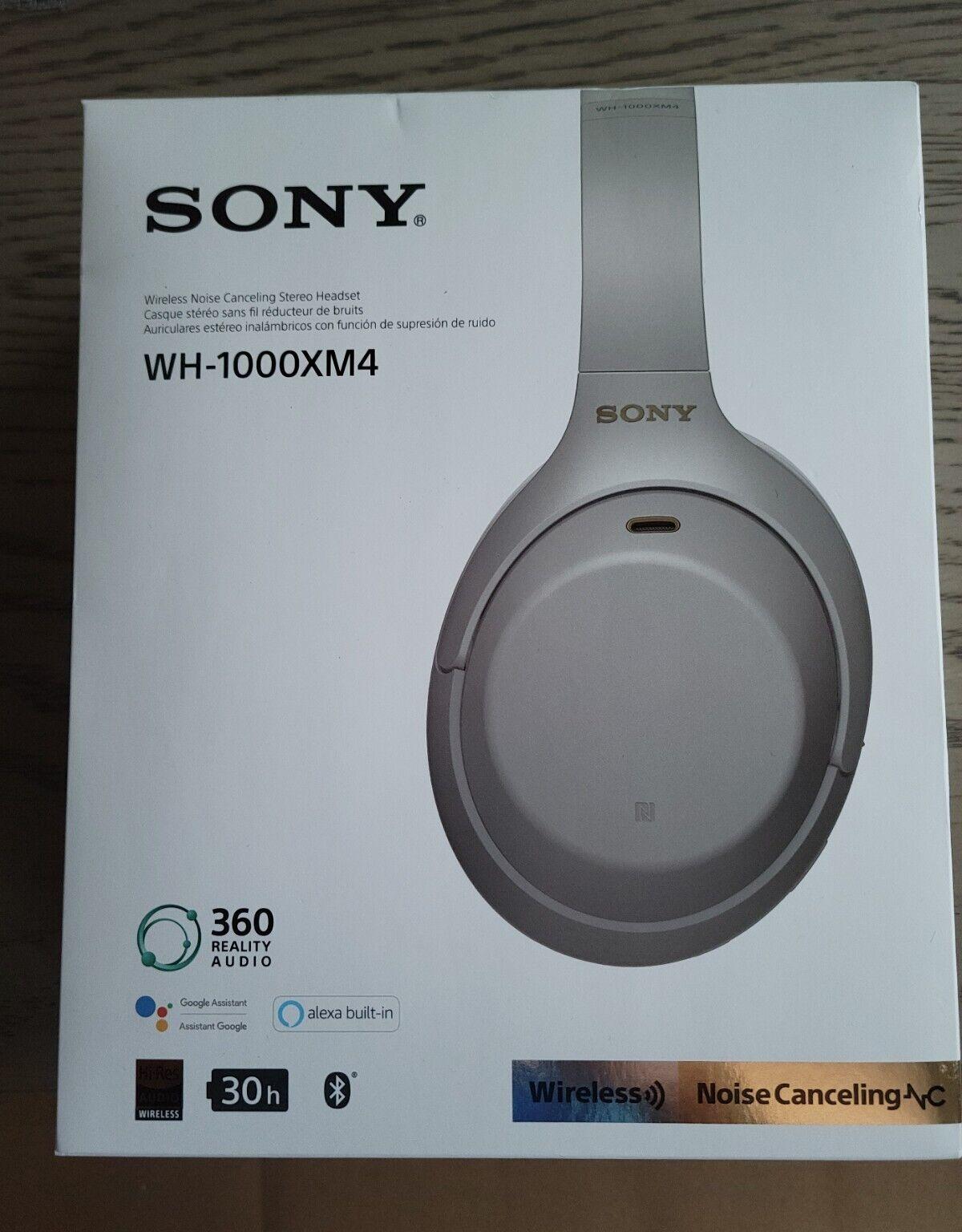 Sony WH-1000XM4 Wireless Premium Noise Canceling Overhead Headphones with Mic