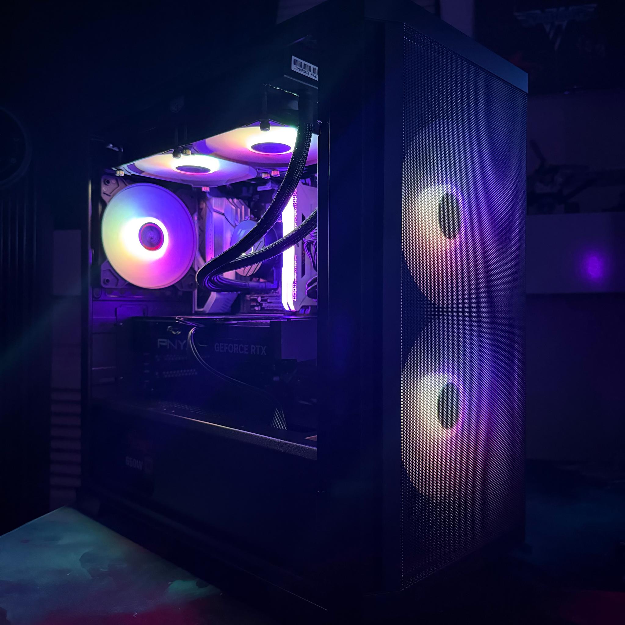 Intel Productivity PC! - Intel i5-14600KF | RTX 4070 Super | 32GB DDR4 | 3.25TB Storage!