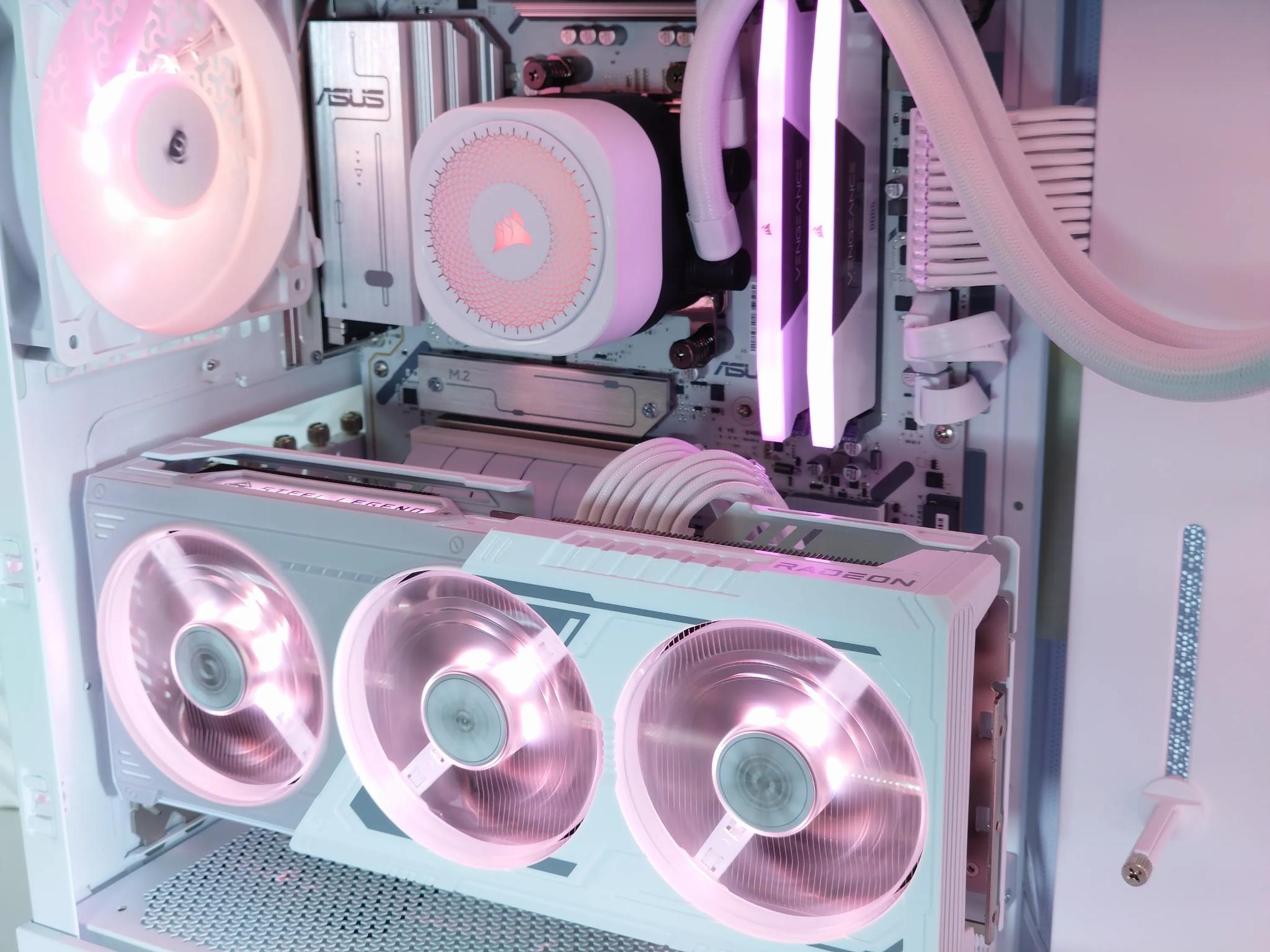 🤍🐻‍❄️All Corsair || All AMD Gaming PC!🥇AMD RX 9070 XT 16GB🥇AMD Ryzen 7 9800X3D 8 core🥇32GB DDR5