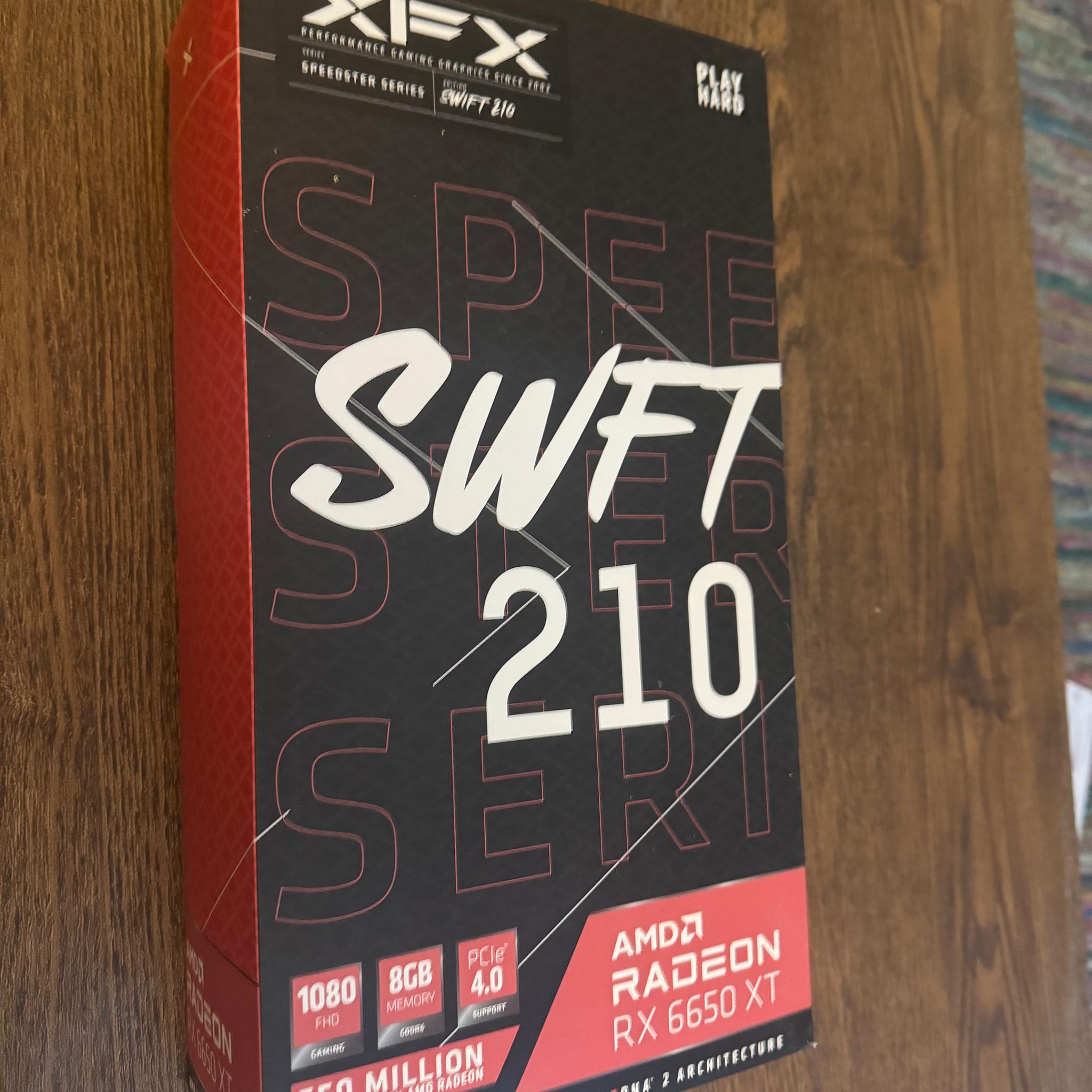 Open box! XFX Radeon RX 6650 XT