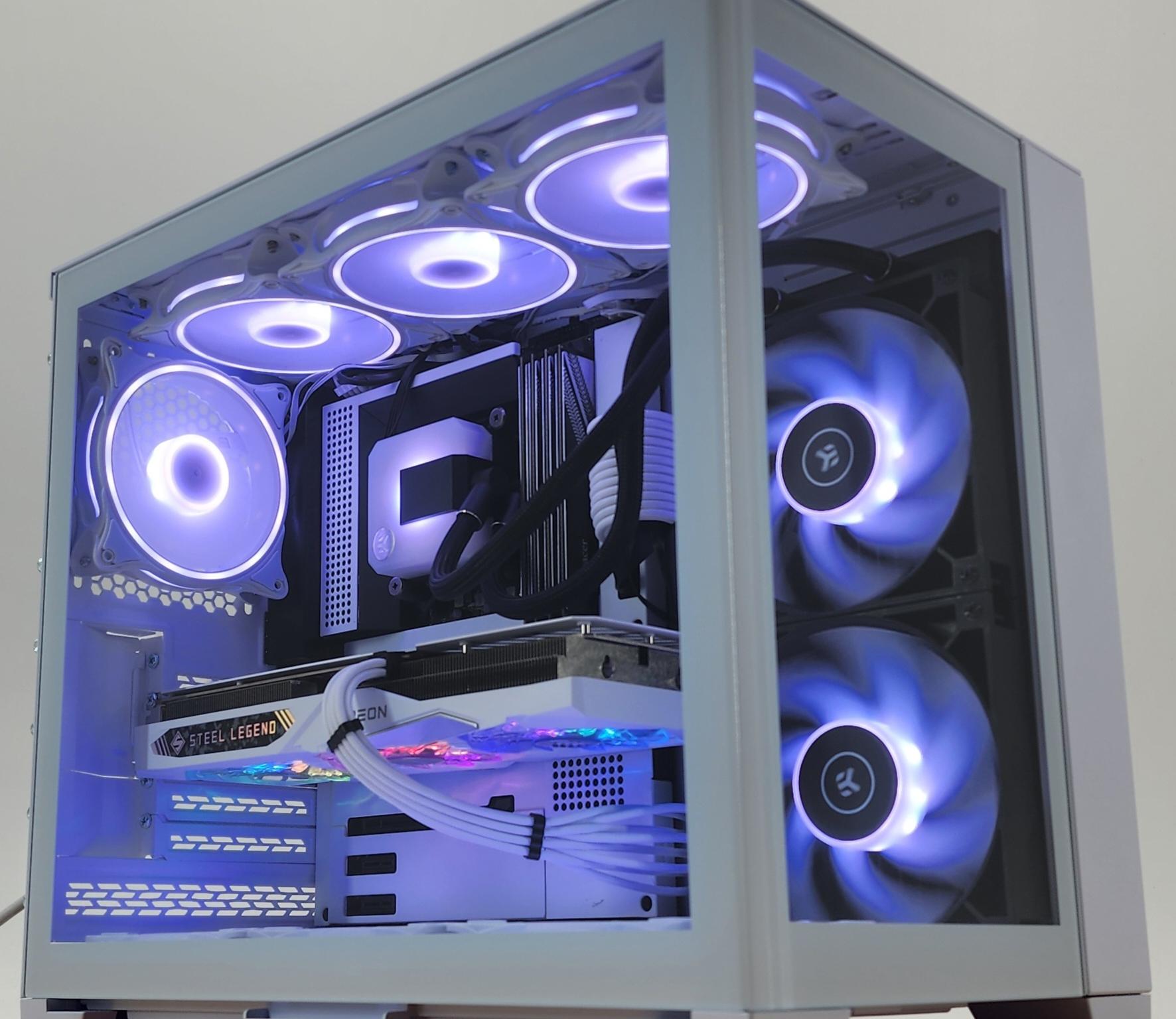 Gaming PC i9-10900 32GB RAM 1TB SSD RX 7600 8GB Windows 11 Computer