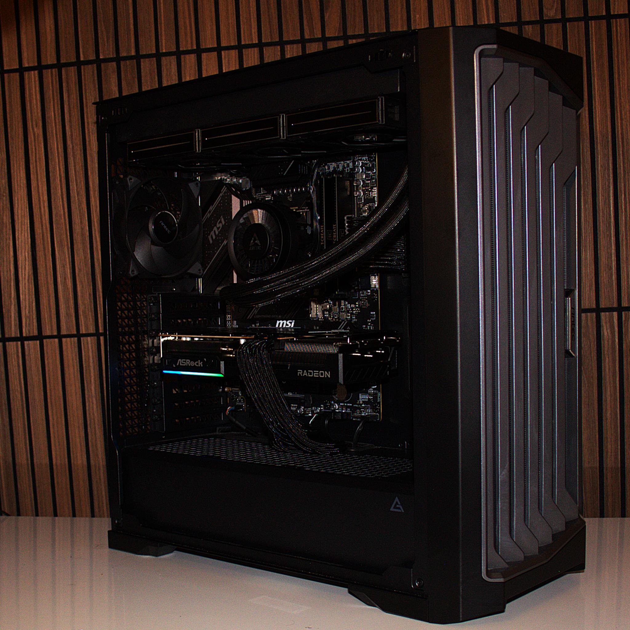 Stealth Machine V1 | Ryzen 7 7700 | 9070 16GB  | 32GB DDR5 | Arctic Cooling| 850W | WIN1 | WIFI BT