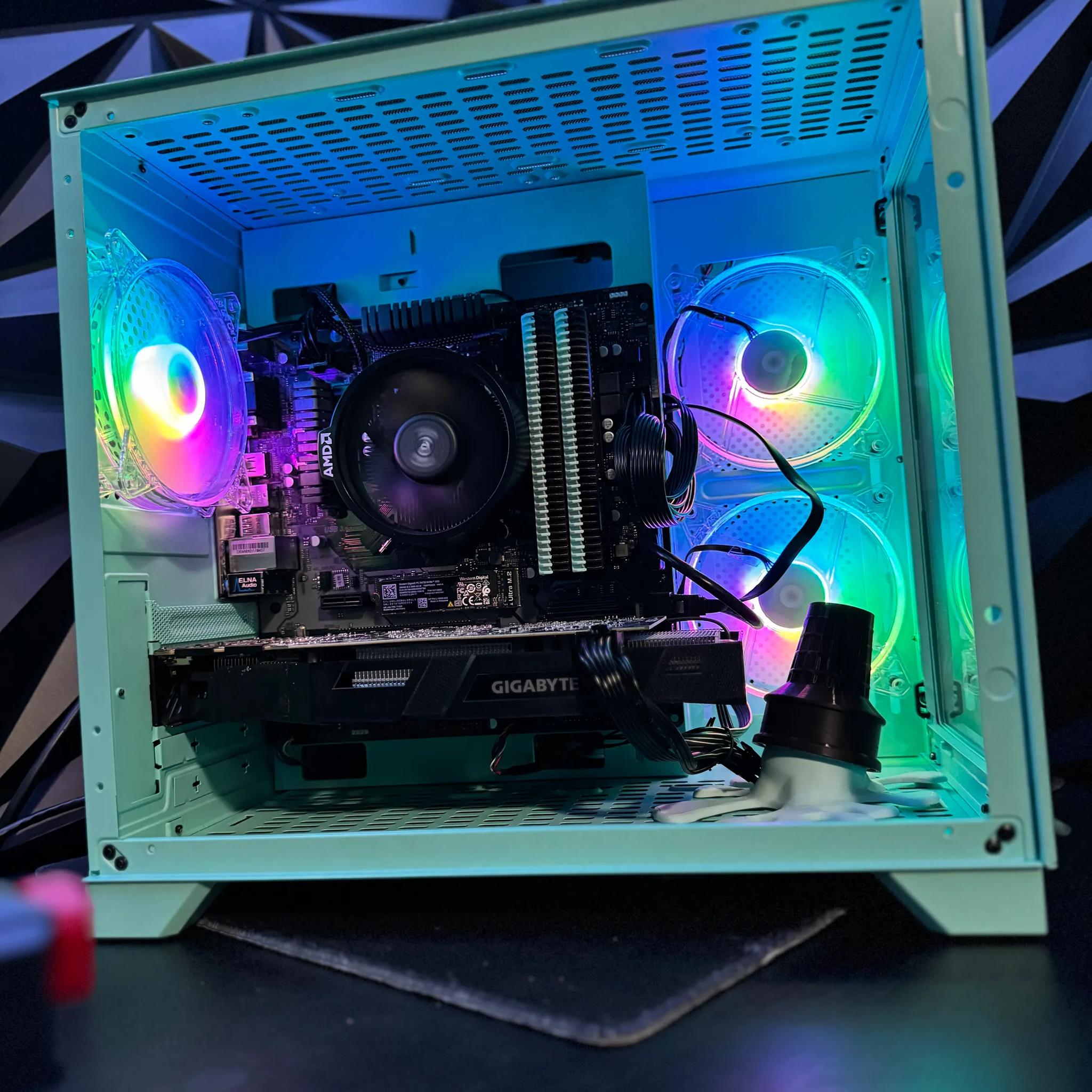 BF SALE!!🌿🍫🍧 Mint Chip Build  🌿🍫🍧  Ryzen 5 |GTX 1070| 32 GB DDR4