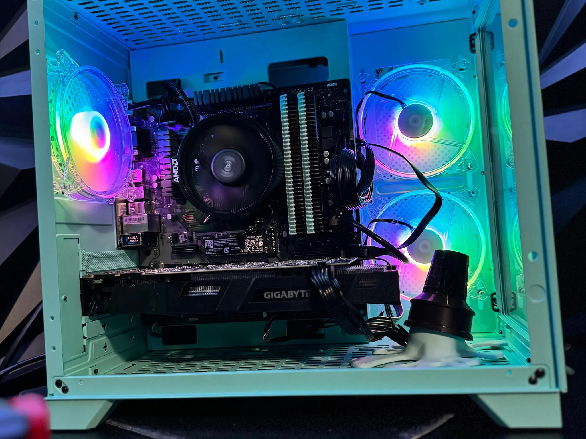 BF SALE!!🌿🍫🍧 Mint Chip Build  🌿🍫🍧  Ryzen 5 |GTX 1070| 32 GB DDR4