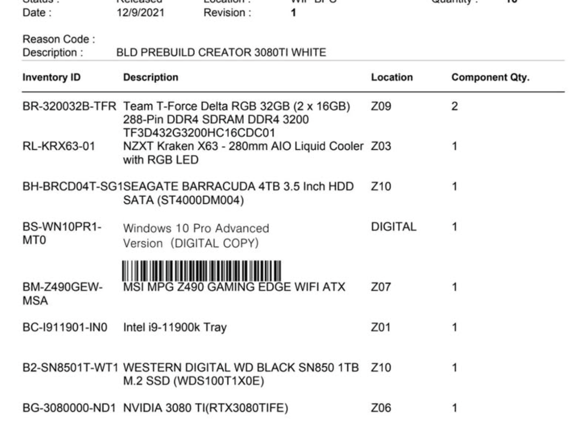 Custom Gaming PC Build