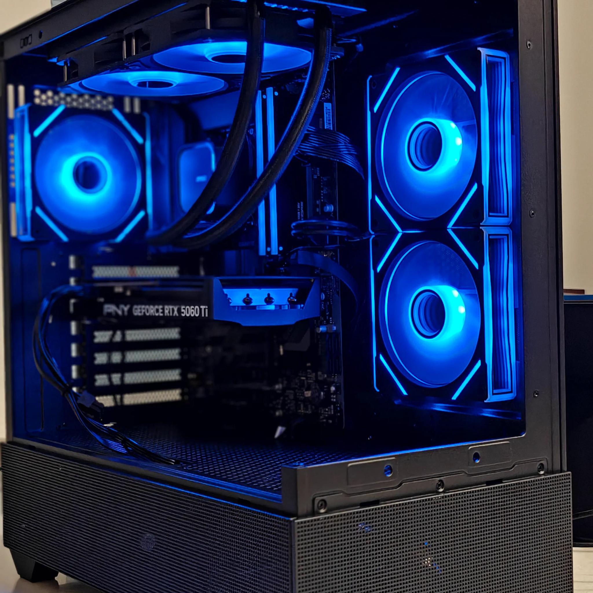 1440P - Nvidia GeForce RTX 5060 Ti 16GB - Intel Core i5 14600K - 32GB RAM - 1 TB PCIe Gen 4 SSD