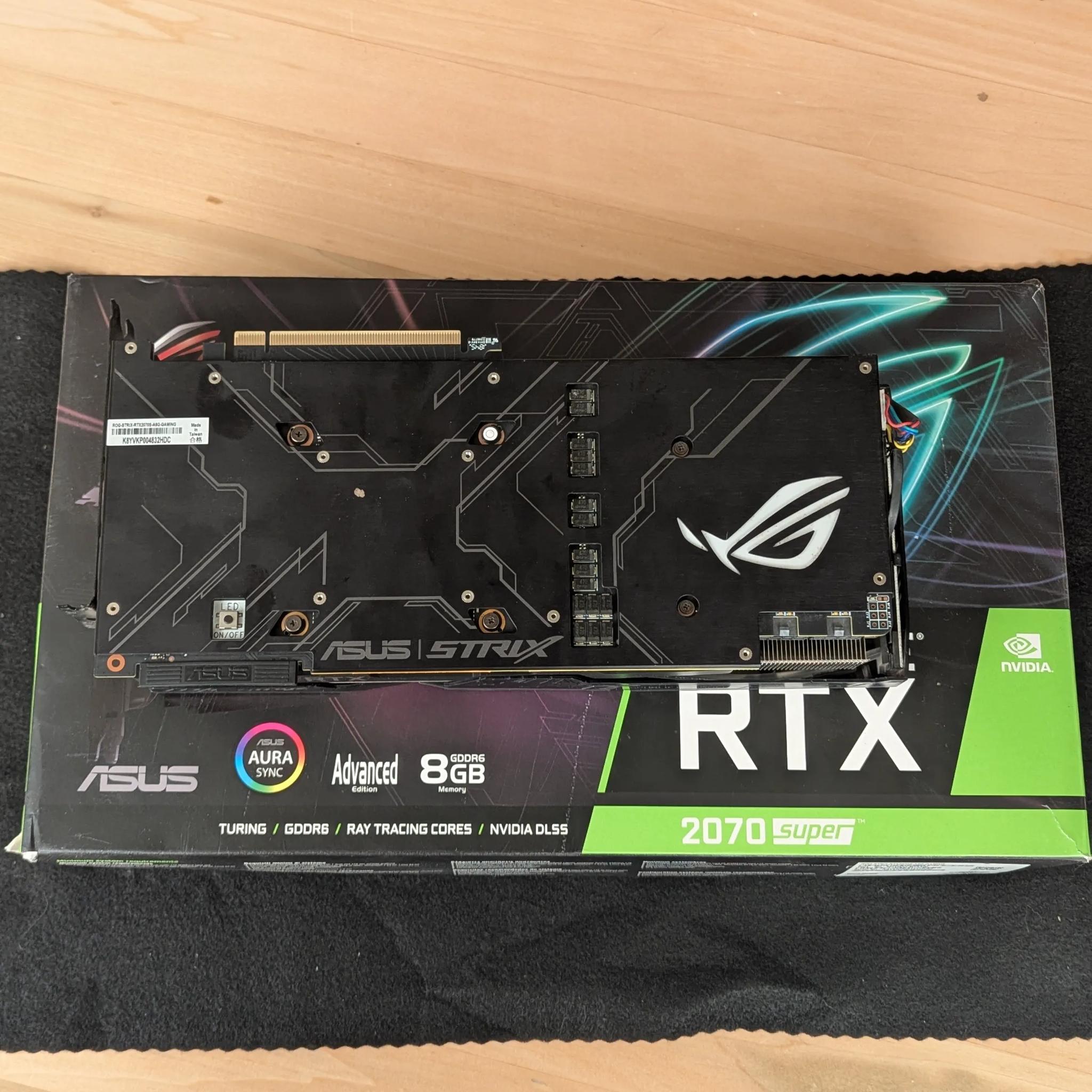 🔥 ASUS ROG Strix RTX 2070 Super – 1440p Gaming | Triple-Fan Power 🎮
