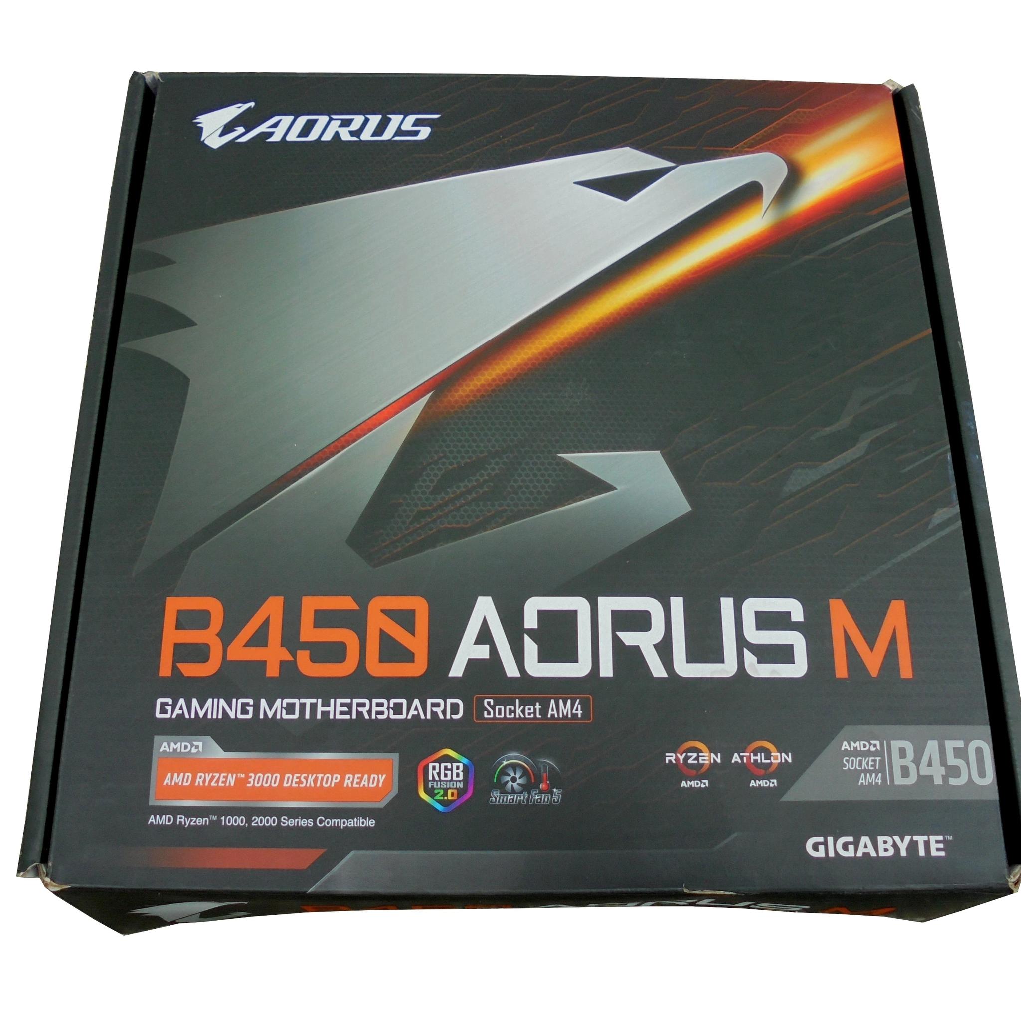Gigabyte Aorus M Gaming B450 AM4 mATX Motherboard