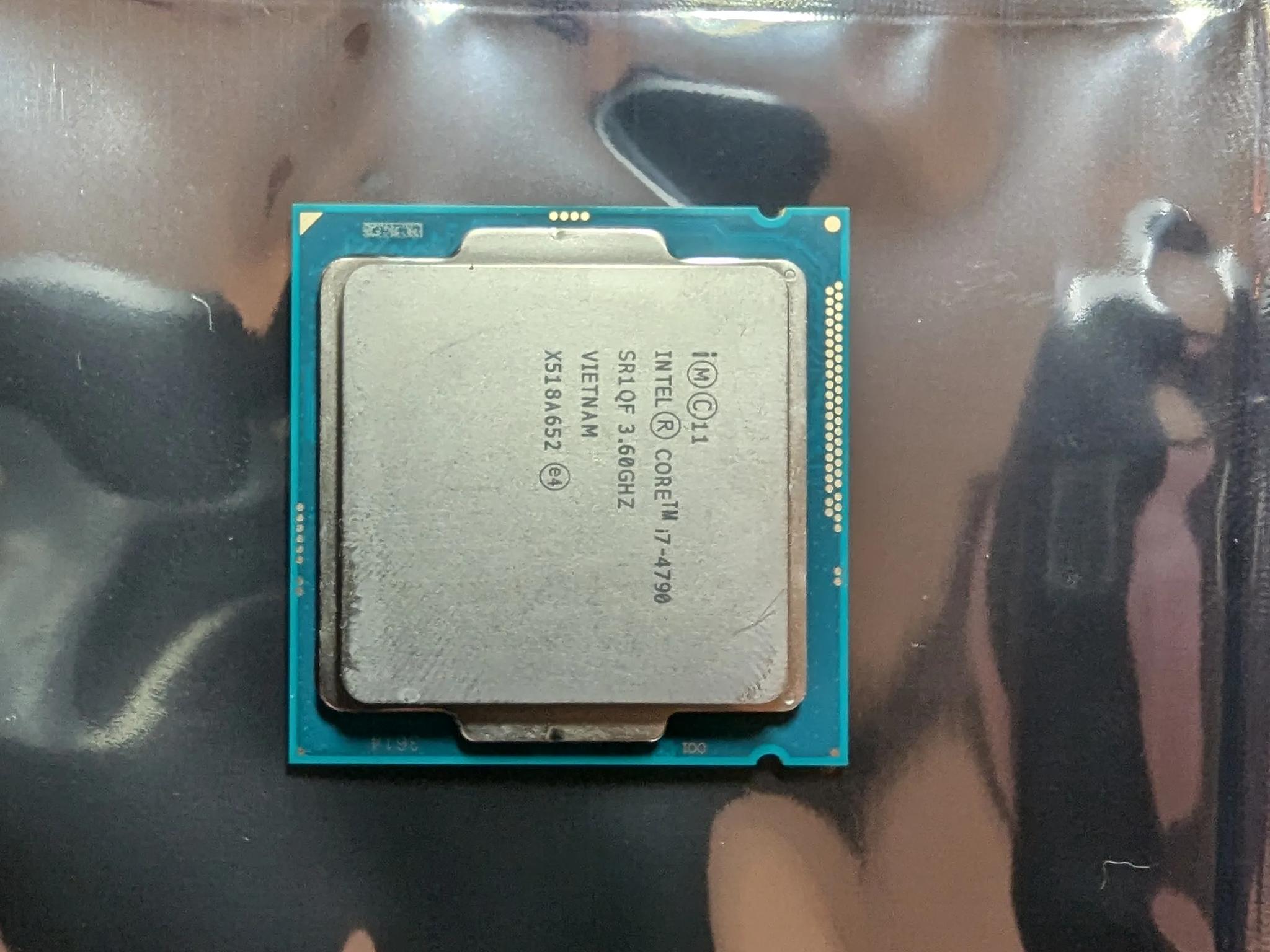 USED Intel i7 4790 CPU - 4 Cores/8 Threads - LGA 1150/H3