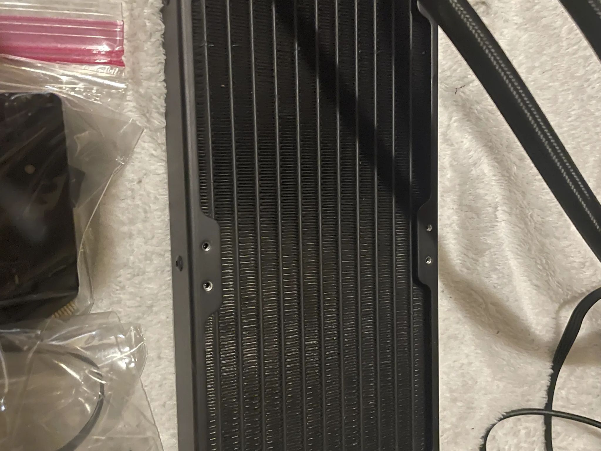 PC HARDWARE BUNDLE - OPEN TO OFFERS: 7 LL120 Corsair fans, EVGA 80G 850W PSU, ASUS ROG 240mm AIO