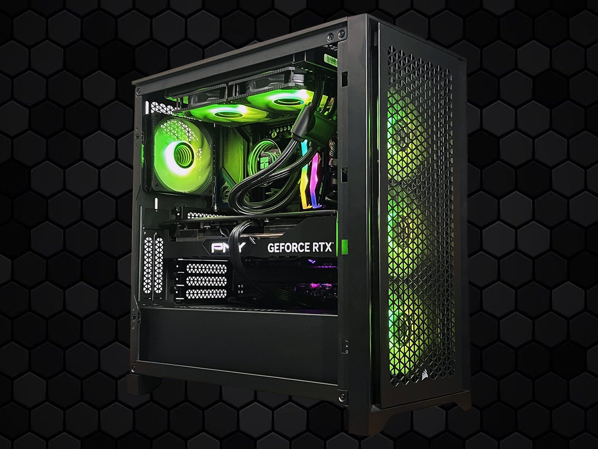 Ryzen 7 9800X3D | RTX 4080 SUPER | 32GB DDR5 (6000 MT/s) | 2TB SSD | 850W Gold PSU | ARGB...