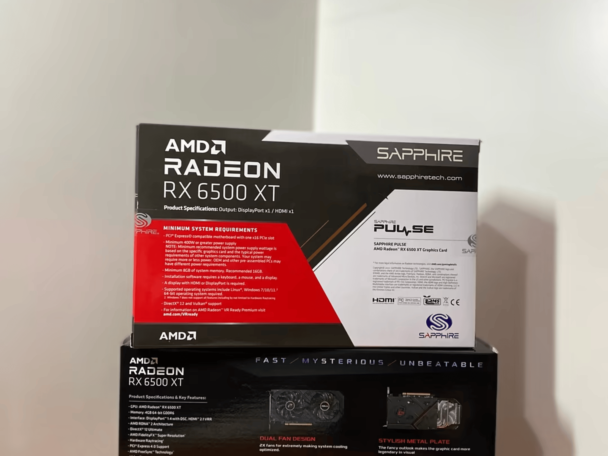 BNIB RX 6500XT Pair (Price is for both GPUs)
