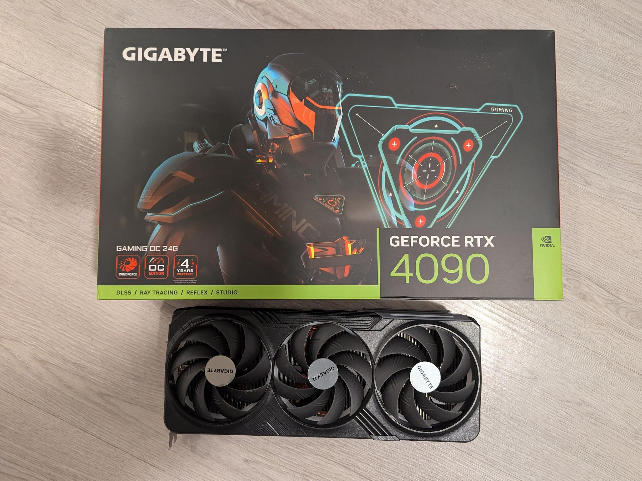 GIGABYTE RTX 4090 24GB GV-N4090GAMING OC-24GD
