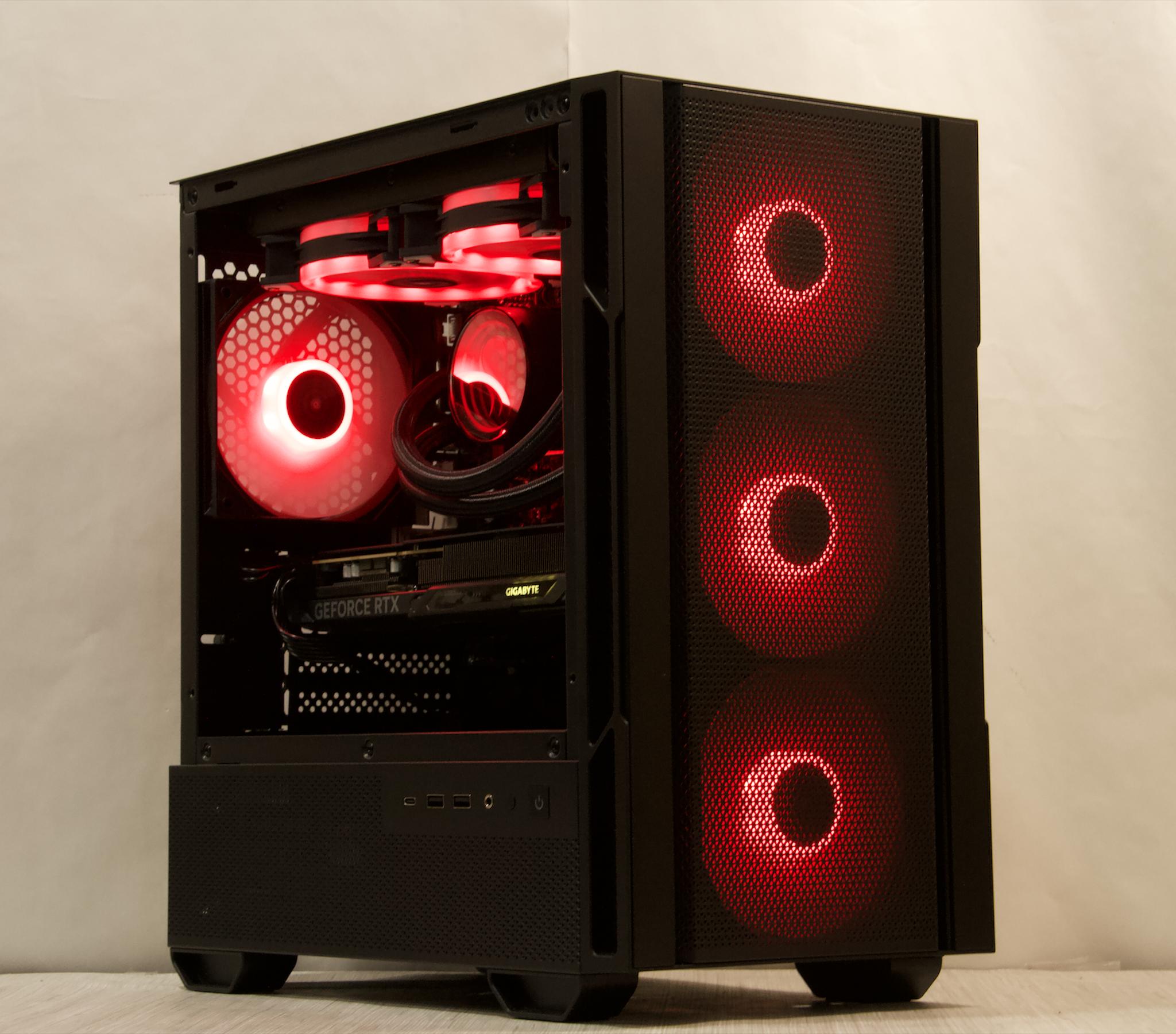 RTX 5060, Ryzen 5 3600, 16GB DDR4, 1TB NVMe SSD, WiFi - Liquid Cooled Gaming PC