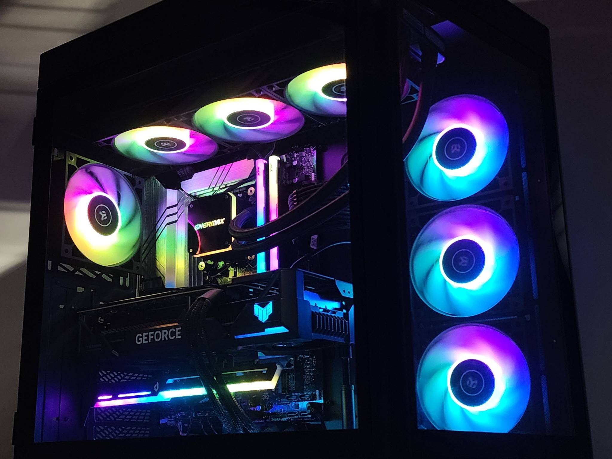 Gaming PC i7-14700KF 32GB RAM 2TB SSD RTX 4070 Ti 12GB Windows 11 PC