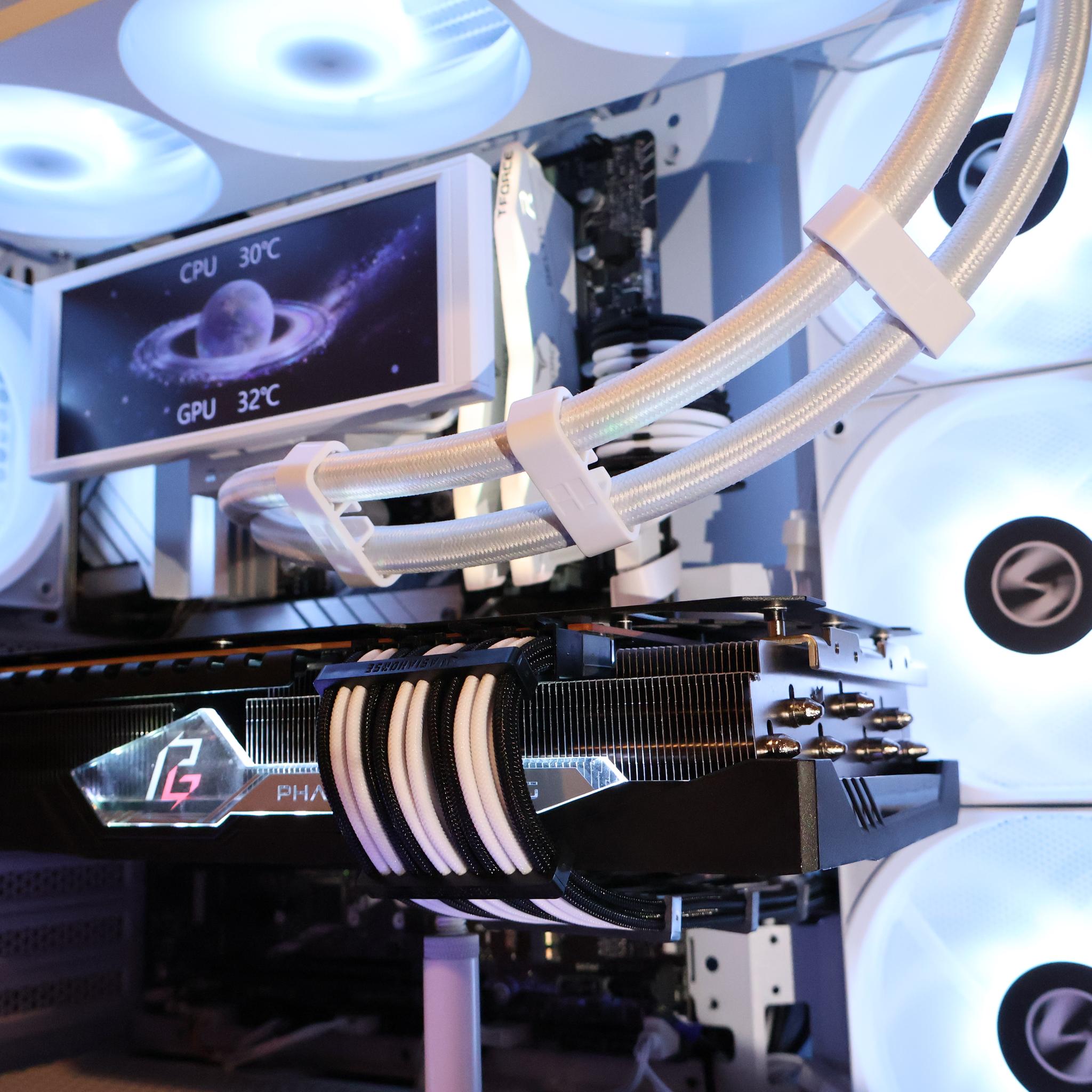 7900XTX | 14900KF | 64GB DDR5 | 2TB NVME | White Custom Gaming PC