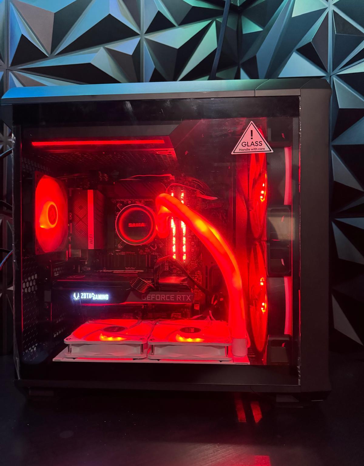 🏴‍☠️❄️Black Ice  🏴‍☠️❄️ i7 12700K | RTX 3070|| 1.75 TB NVME| 32 GB DDR4 3600 MHz