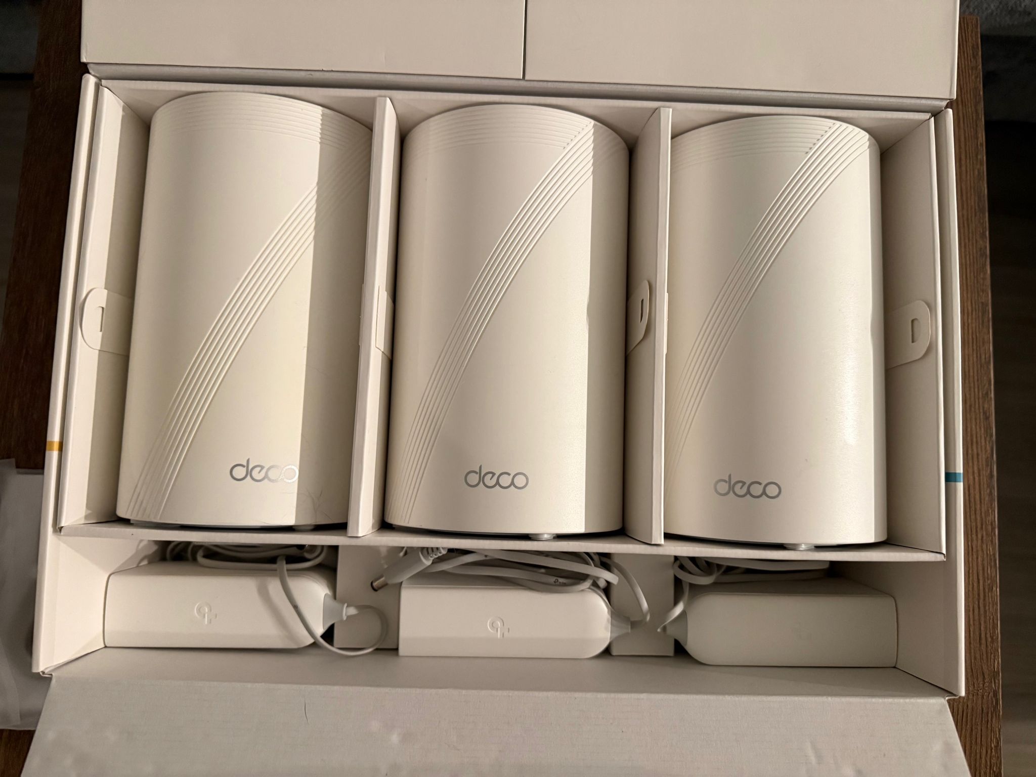 DECO Wi-Fi 7 BE11000 Tri-Band Whole Home Mesh System