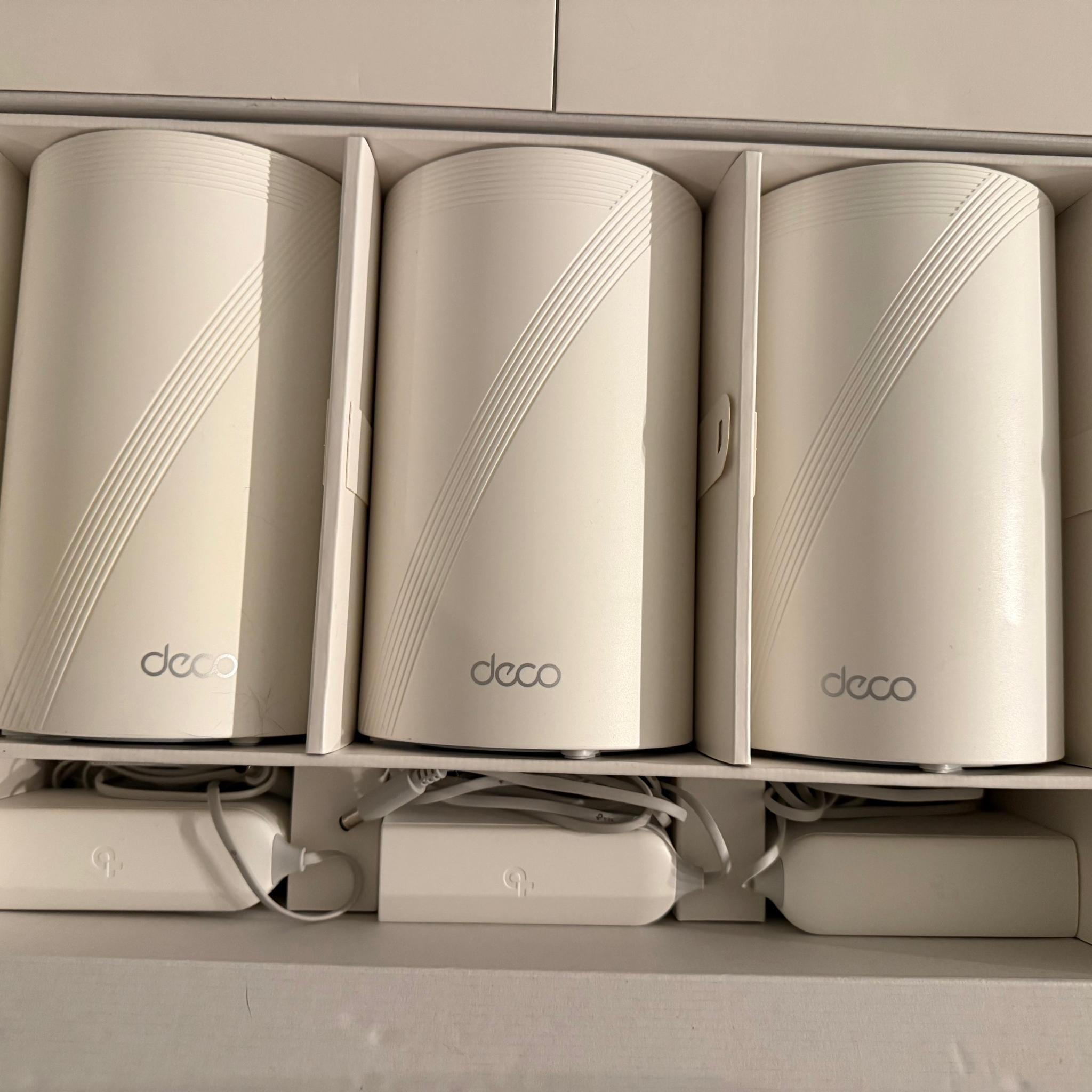 DECO Wi-Fi 7 BE11000 Tri-Band Whole Home Mesh System