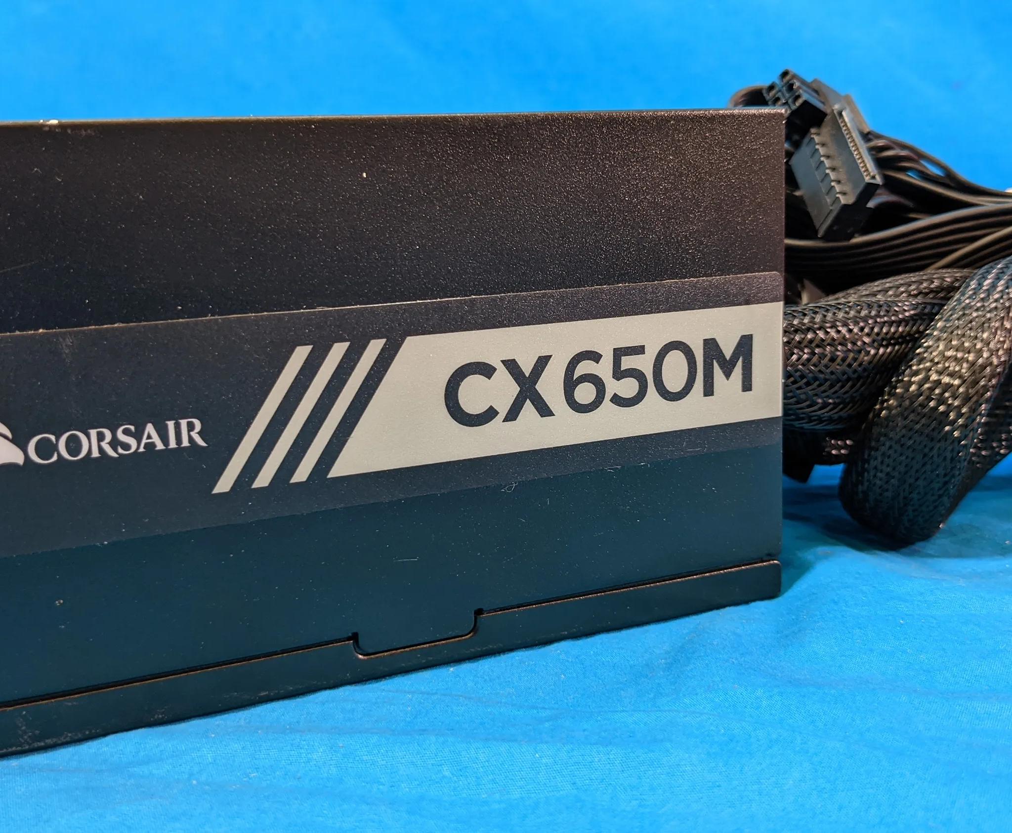 Corsair CX-Series CX650M 650W Semi-Modular 80 PLUS Bronze ATX Desktop PSU CP-9020103/75-011267