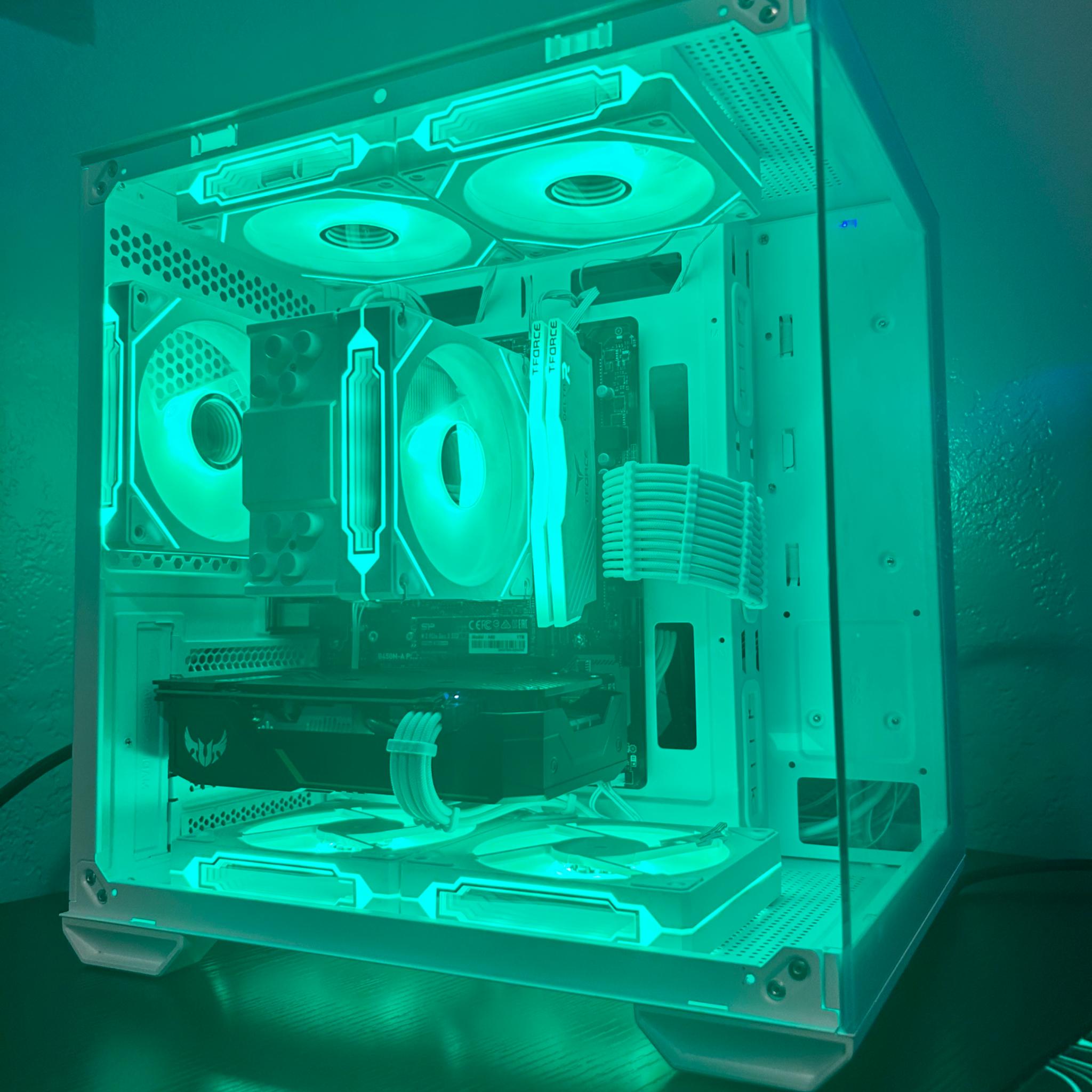 White Budget Gaming PC | RYZEN 5 3600 | 1660 SUPER | 16GB RAM | 1TB SSD | Win 11