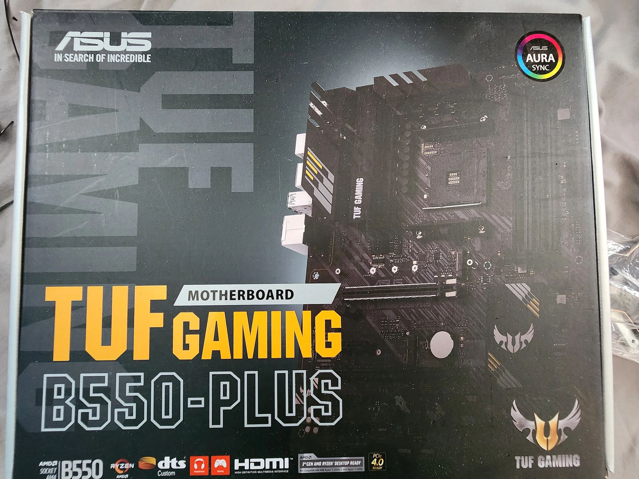 Asus Tuf B550 W/32GB DDR4 ram