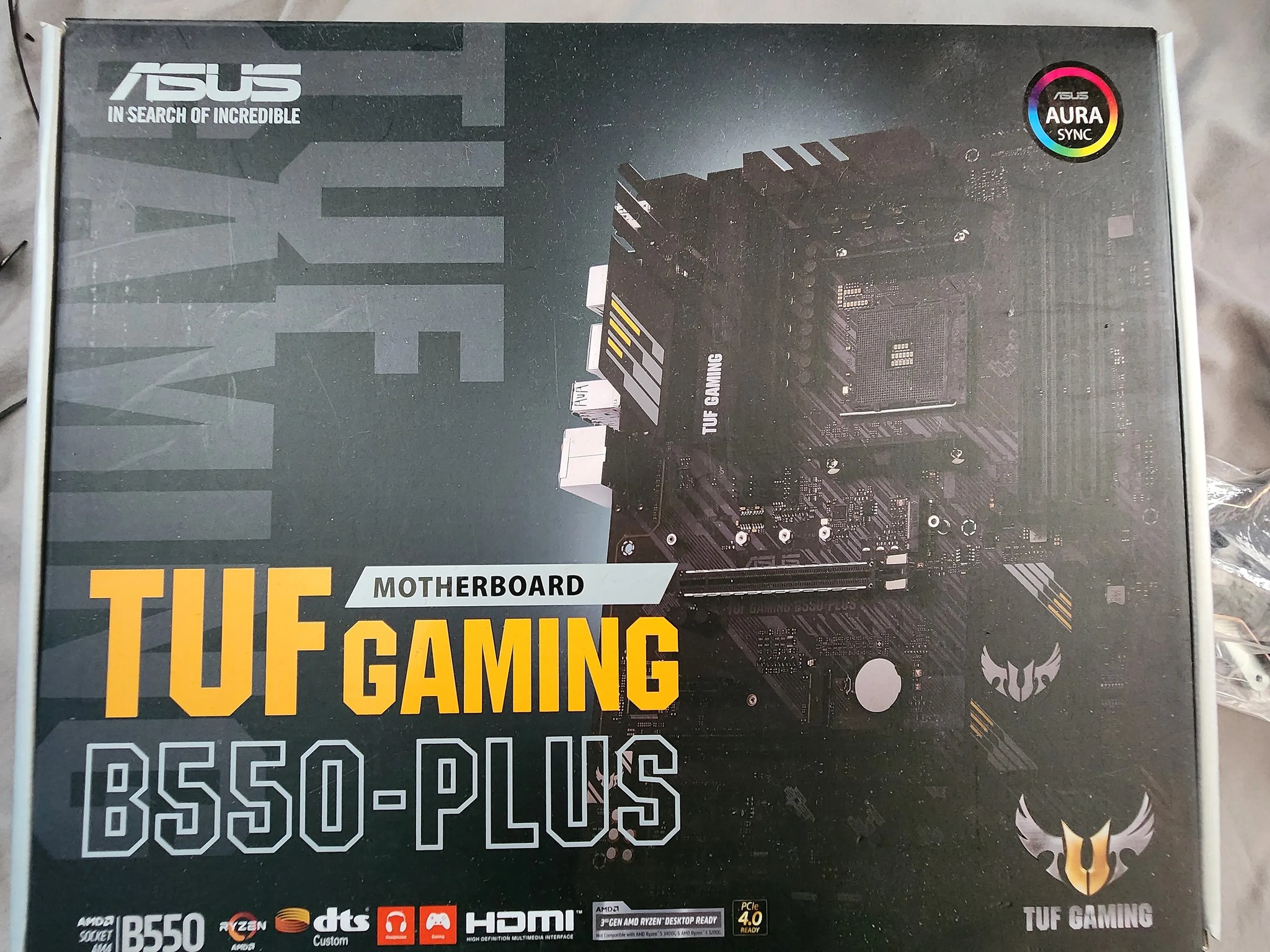 Asus Tuf B550 W/32GB DDR4 ram