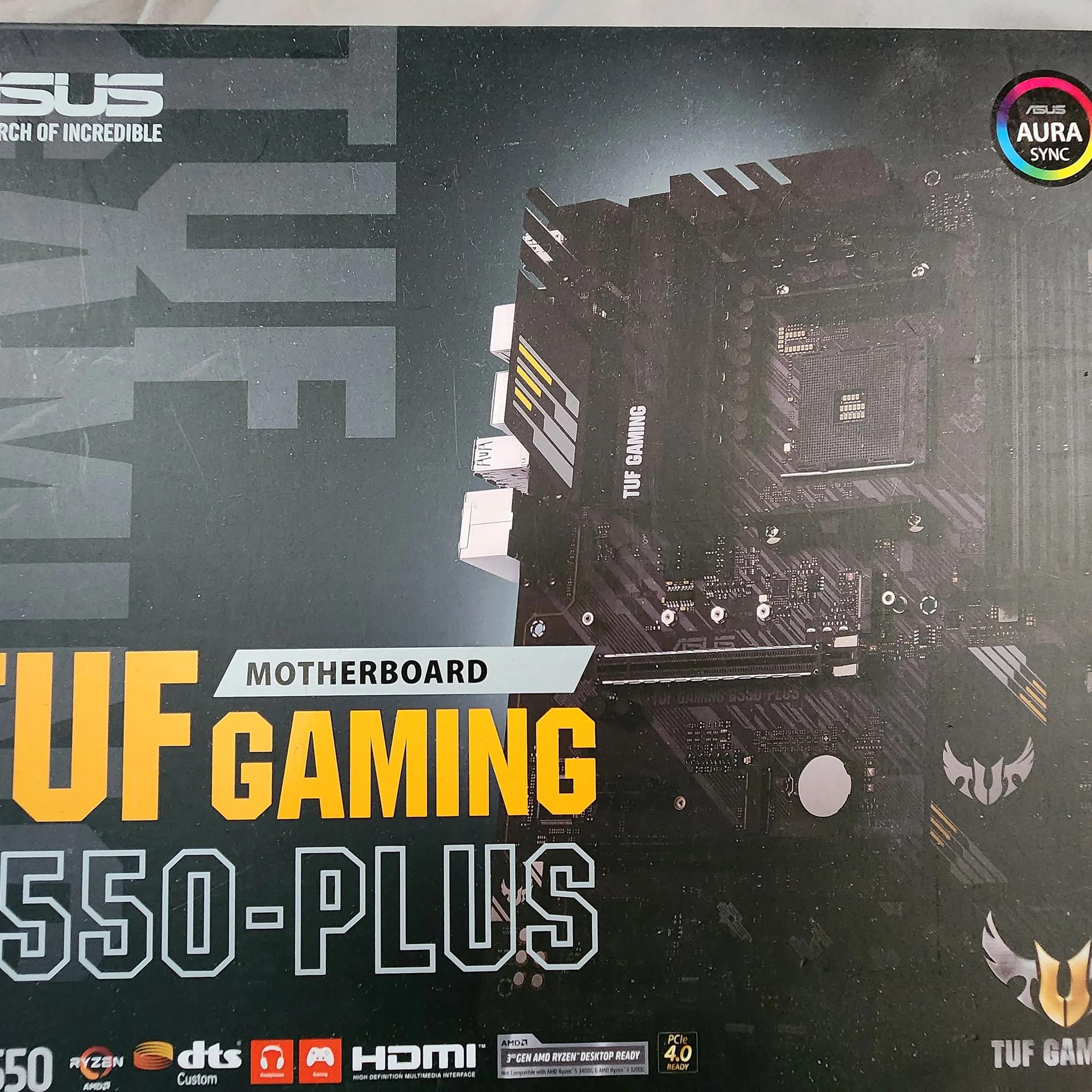 Asus Tuf B550 W/32GB DDR4 ram