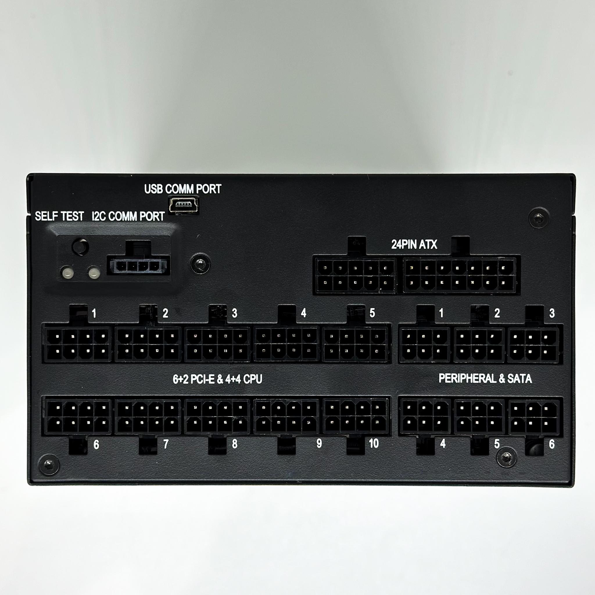 Corsair AX1500i Digital ATX Power Supply — 1500 Watt Fully-Modular Titanium Rated PSU