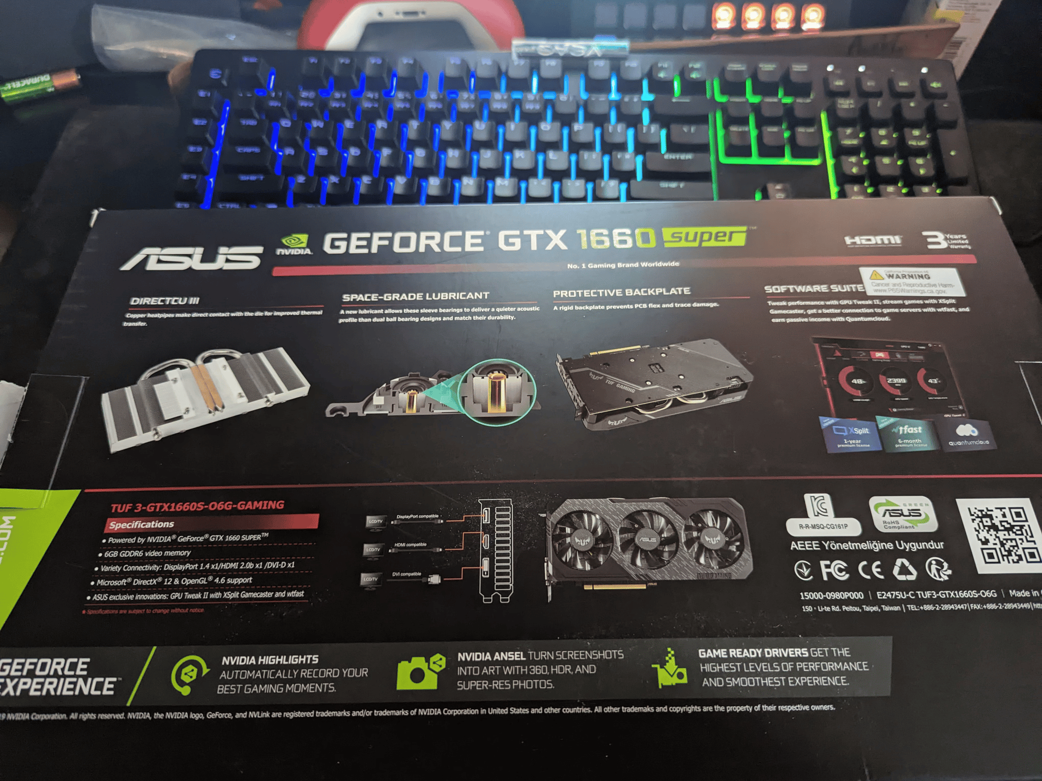 Asus 1660 Super!! Mint Condition 