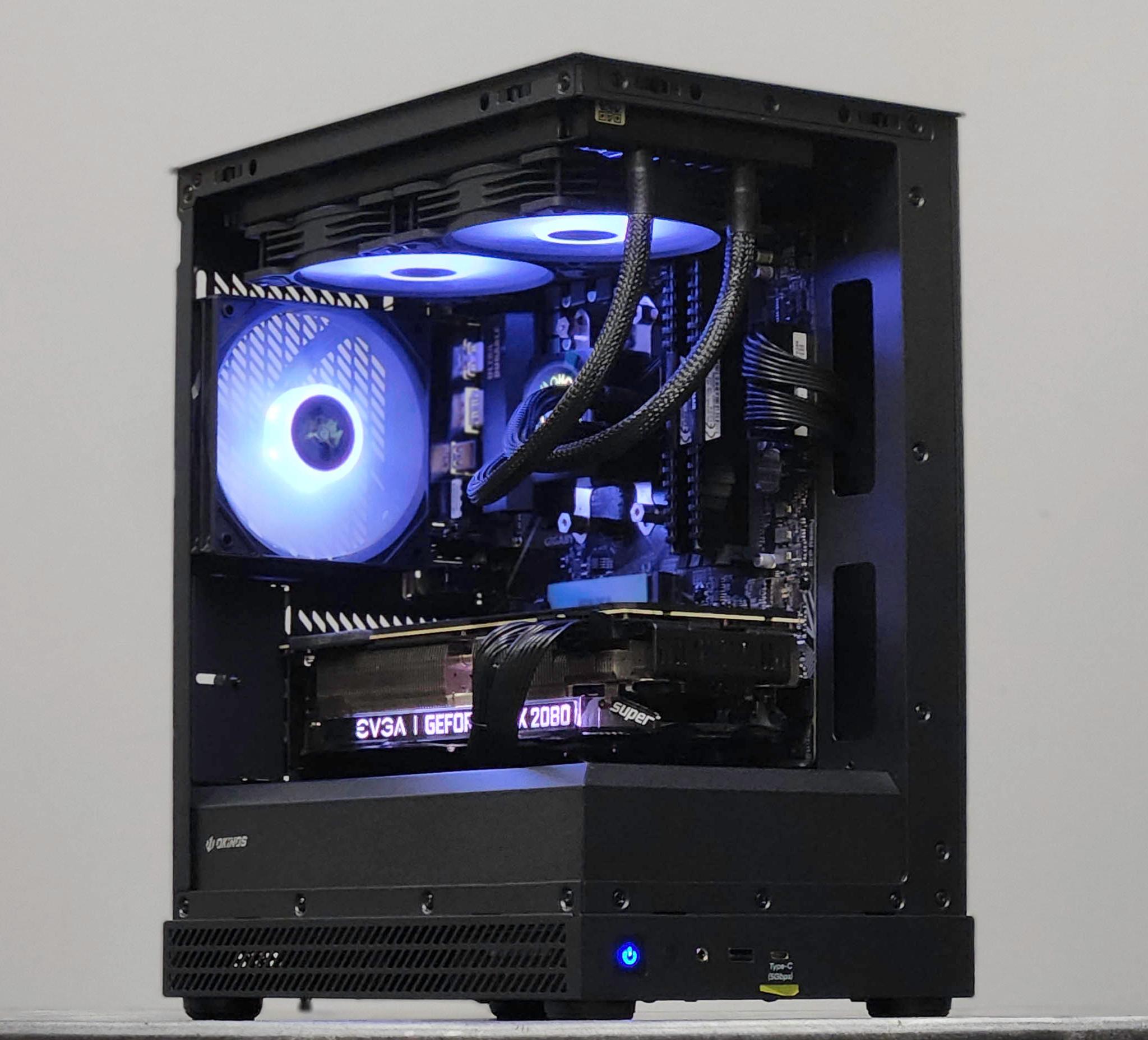 RTX 2080 Super 8GB | Liquid cooled Gaming PC | Ryzen 5 5600X |32GB DDR4 | 512GB SSD | Win 11 Pro