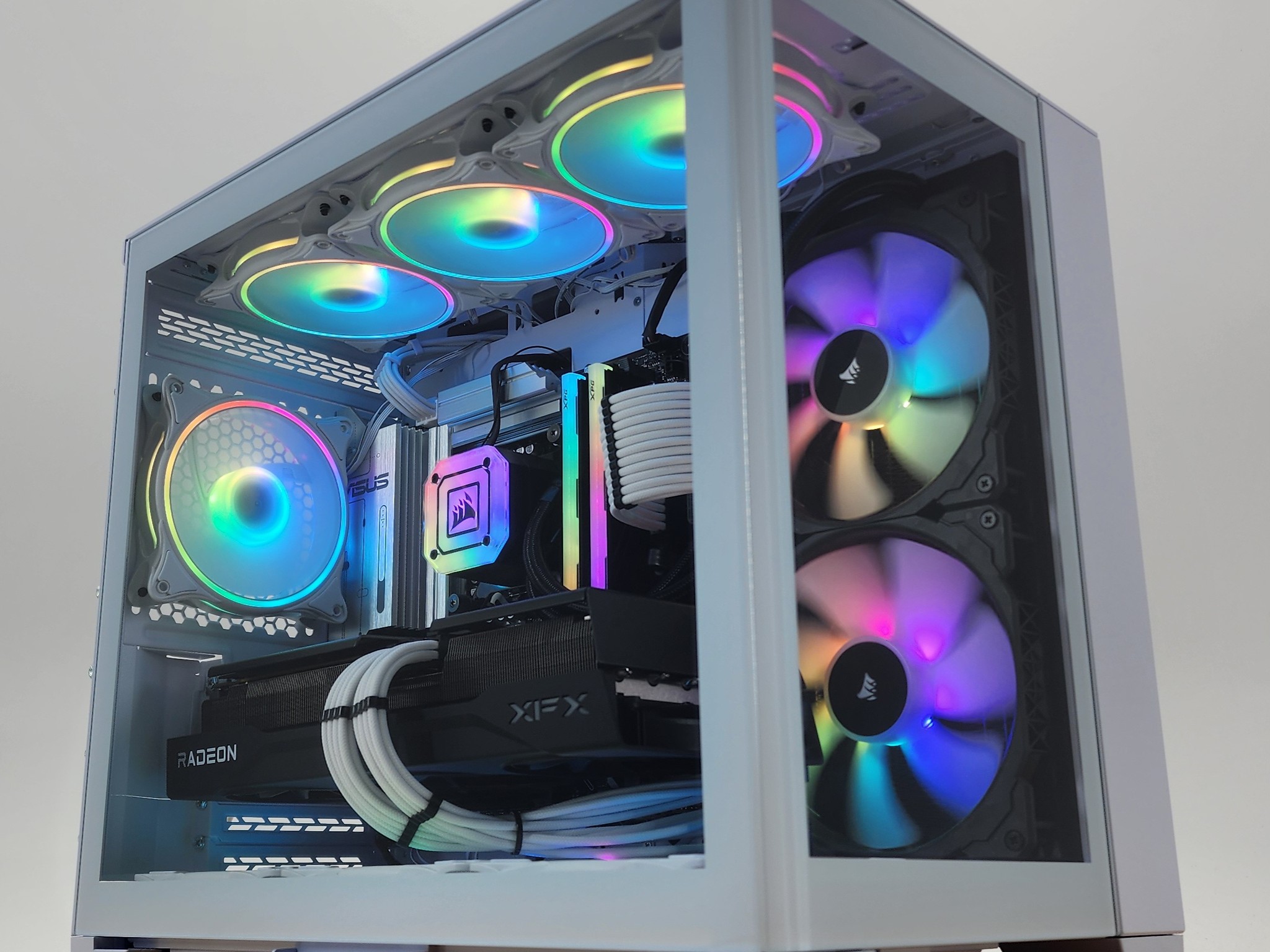 Gaming PC Ultra 7 265K 32GB RAM 1TB SSD RX 9070 XT 16GB Windows 11 Computer