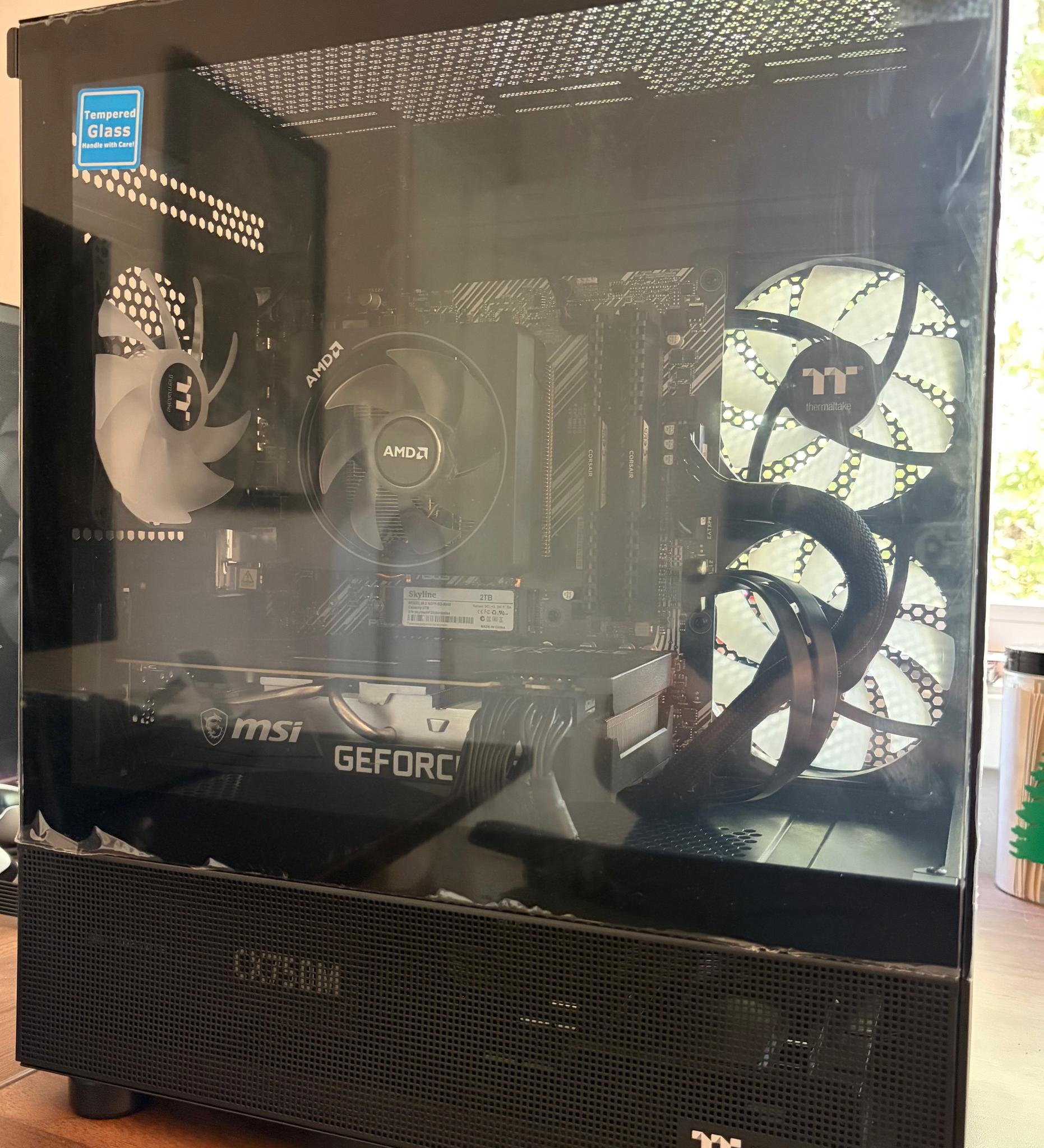 Gaming PC: 3800x, 32GB RAM, 2TB SSD, RTX 3070