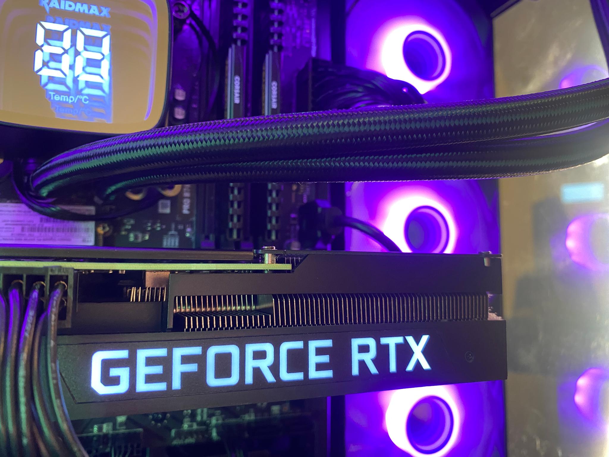 Black RGB Gaming PC | RTX 3070 8GB | Intel Core i7-12700 | 32GB DDR4 | 1TB NVMe SSD | 360mm Liquid C