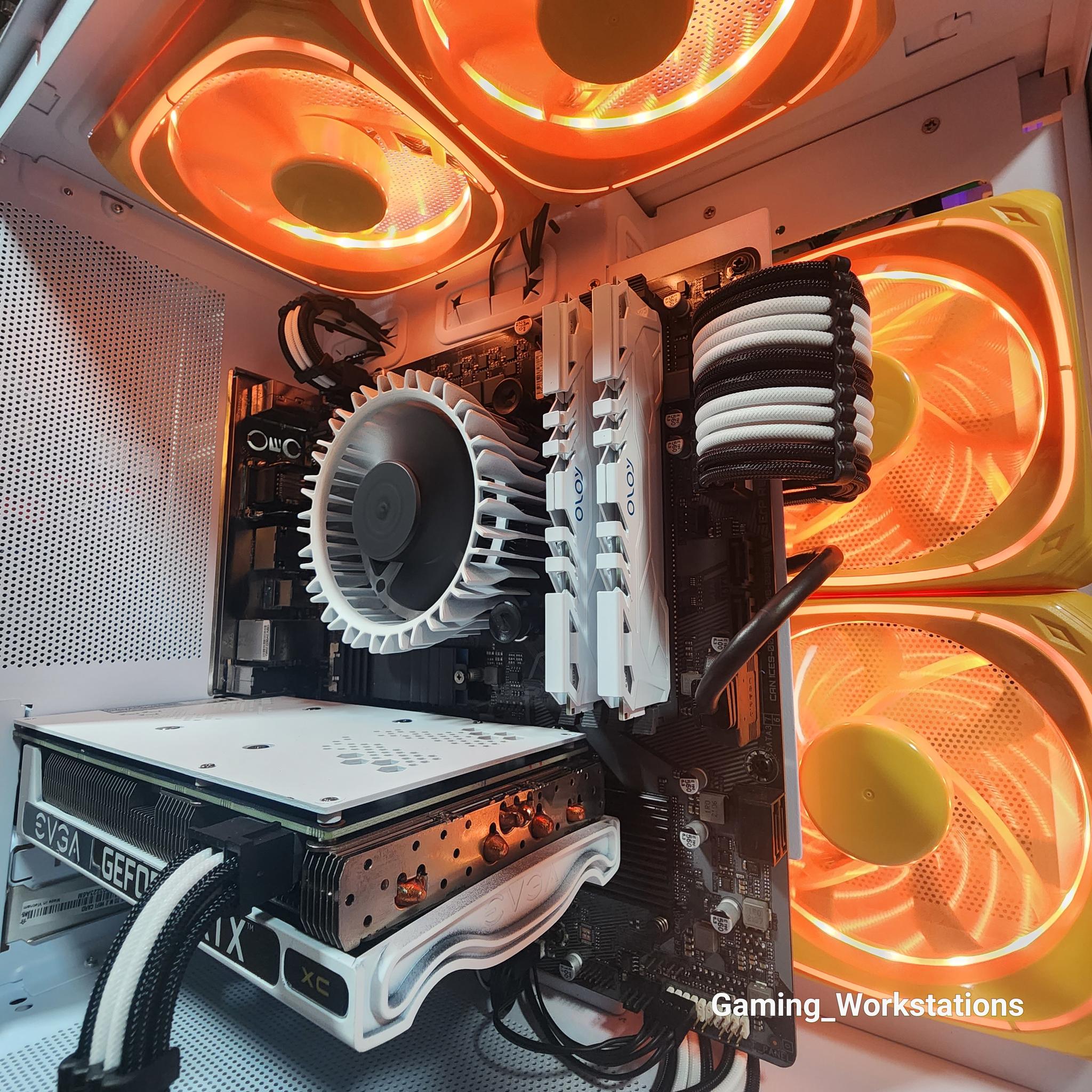 🤍💛🤍 Intel Core i3 12100F // EVGA GeForce RTX 3060 Ti 8GB // OLOy 16GB 3200MHz