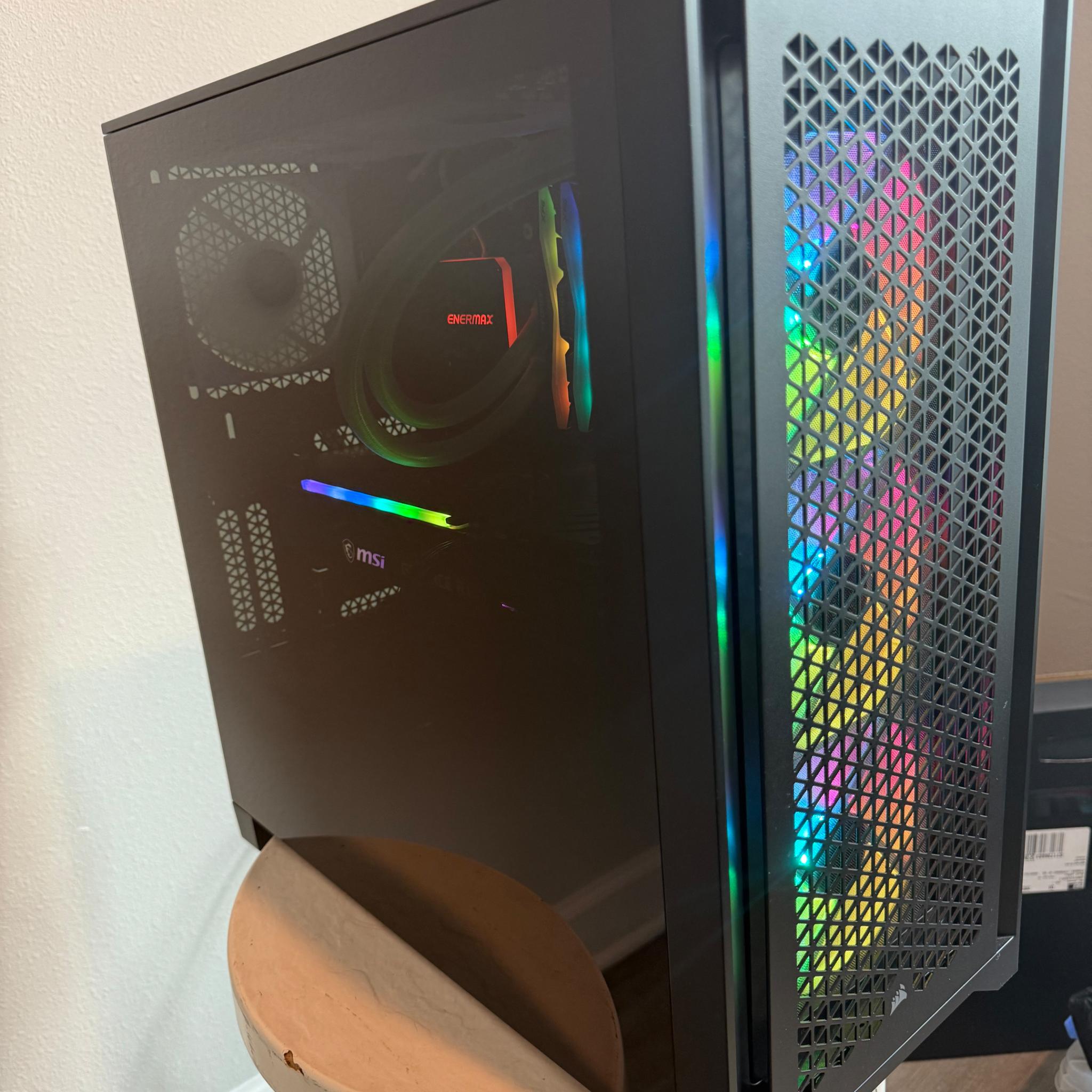 Corsair 4000D - Ryzen 7 5700X 8-Core, RTX 3070, 48GB DDR4, 1TB M.2 NVMe