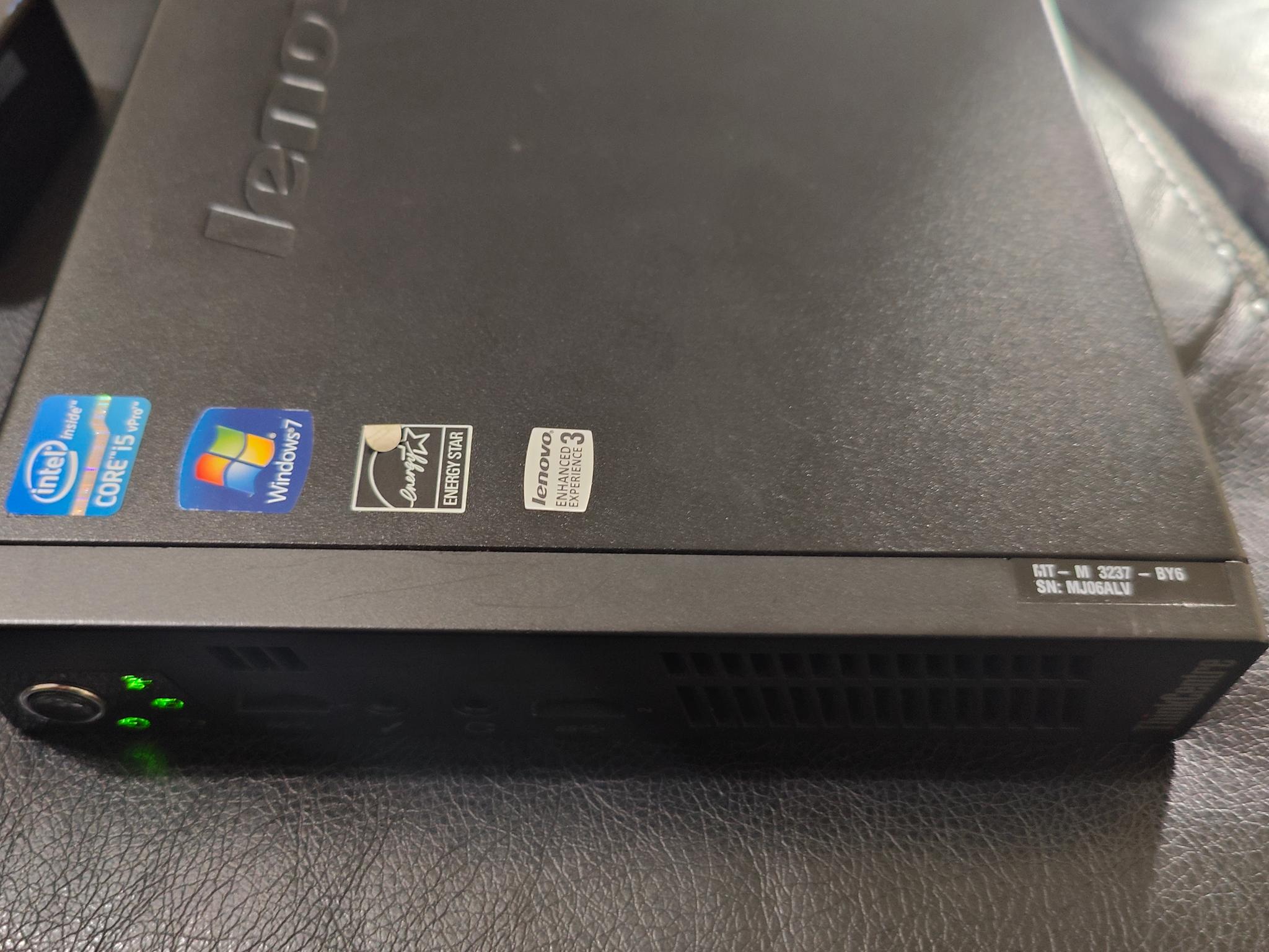 Lenovo Thinkcentre M92p Tiny 1Lt Mini PC Enhanced with Intel Xeon E3-1265L V2 4C 8T 8GB RAM Win 11