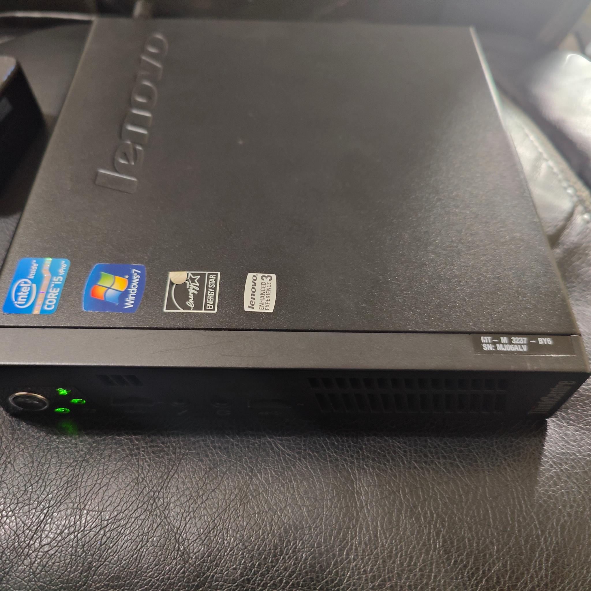 Lenovo Thinkcentre M92p Tiny 1Lt Mini PC Enhanced with Intel Xeon E3-1265L V2 4C 8T 8GB RAM Win 11
